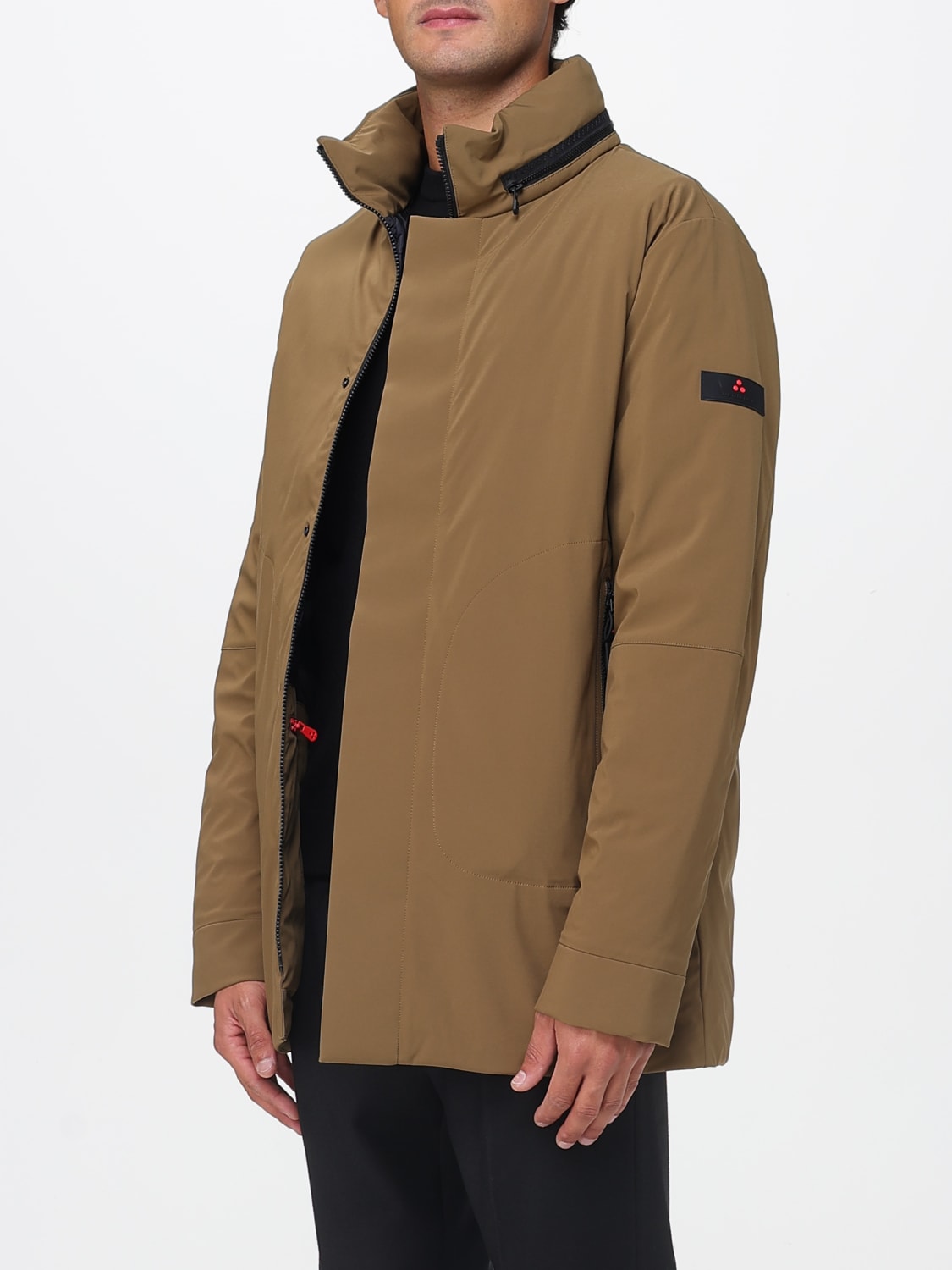 PEUTEREY 外套: 外套 男士 Peuterey, 棕色 - Img 3