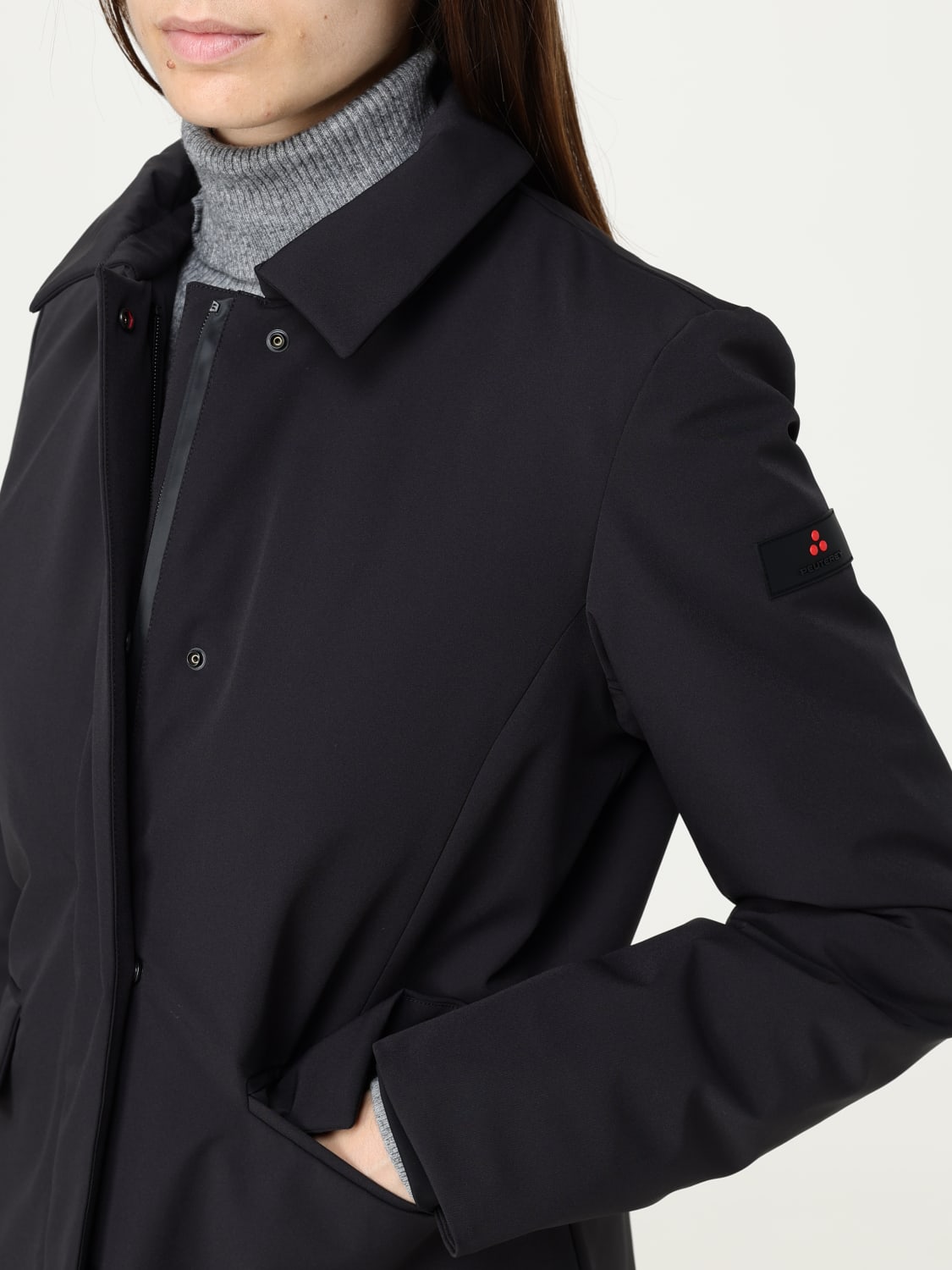 PEUTEREY GIACCA: Giubbotto Telia ta 02 Peuterey in nylon , Nero - Img 4