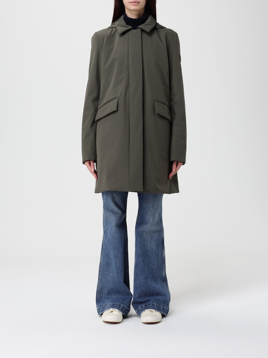 PEUTEREY GIACCA: Giubbotto Telia ta 02 Peuterey in nylon , Verde - Img 1