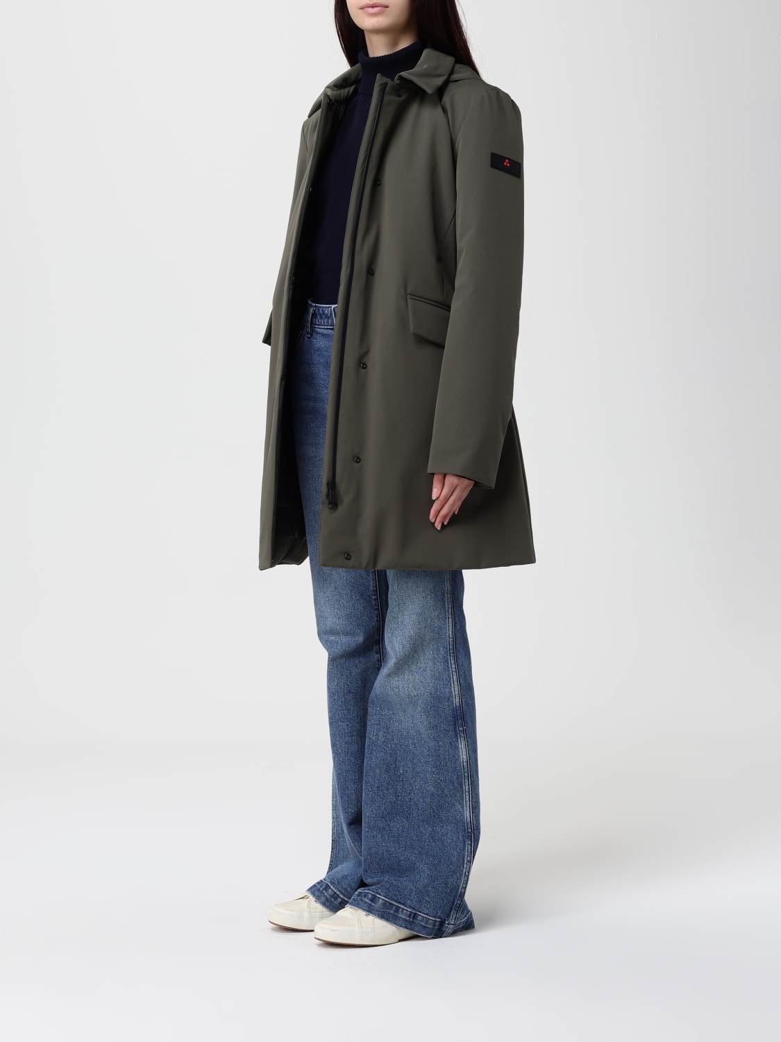 PEUTEREY GIACCA: Giubbotto Telia ta 02 Peuterey in nylon , Verde - Img 3