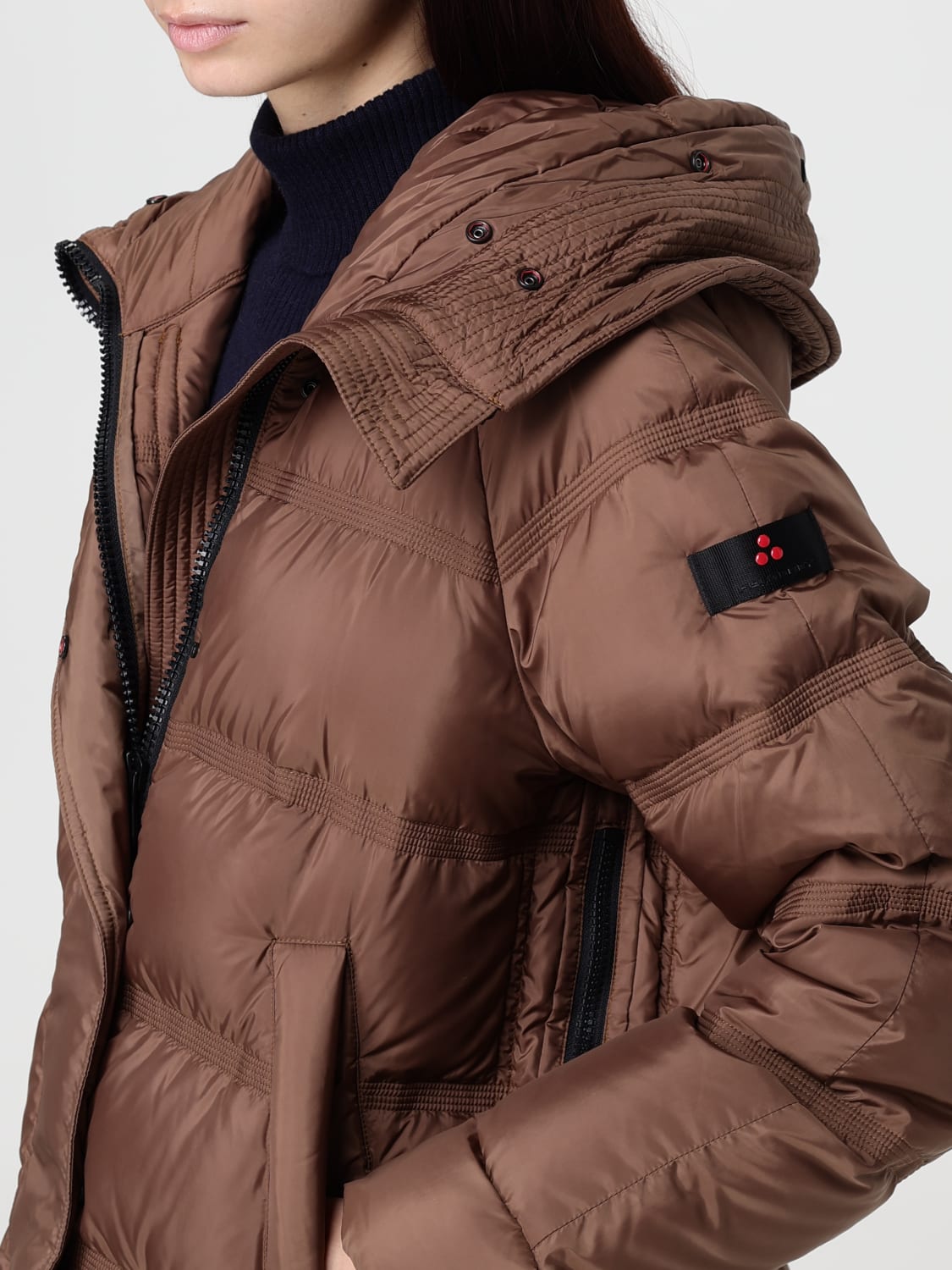 PEUTEREY JACKET: Jacket woman Peuterey, Brown - Img 4