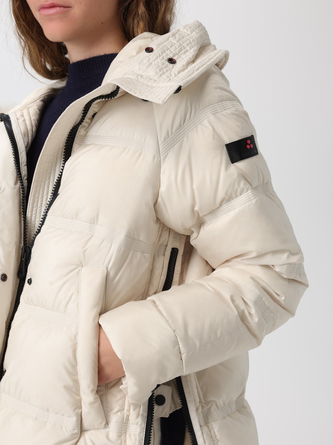 PEUTEREY JACKET: Jacket woman Peuterey, Ivory - Img 4