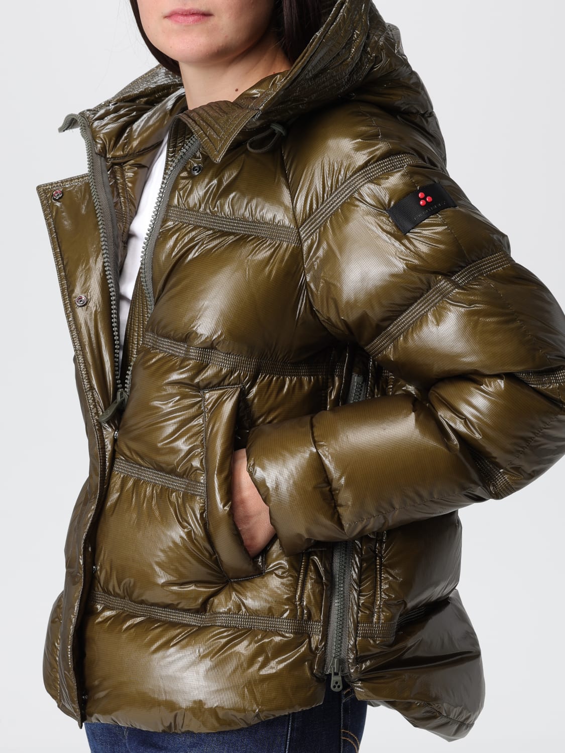 PEUTEREY CHAQUETA: Chaqueta mujer Peuterey, Verde - Img 4