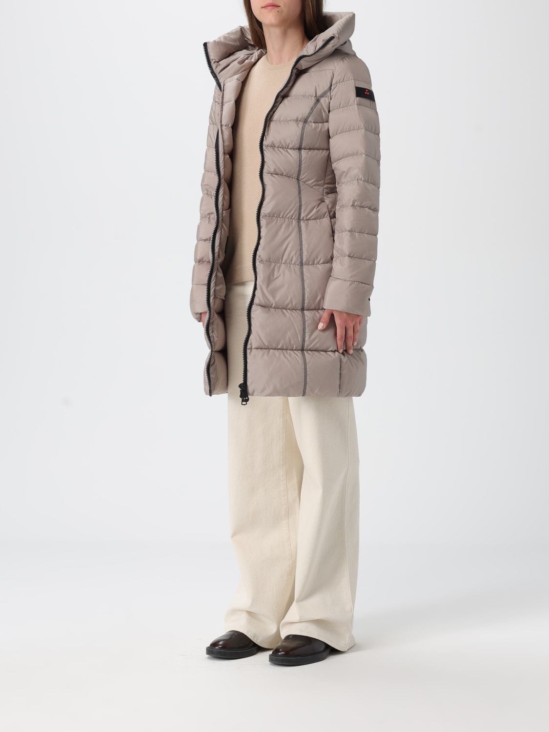 PEUTEREY 外套: 外套 女士 Peuterey, 米色 - Img 3