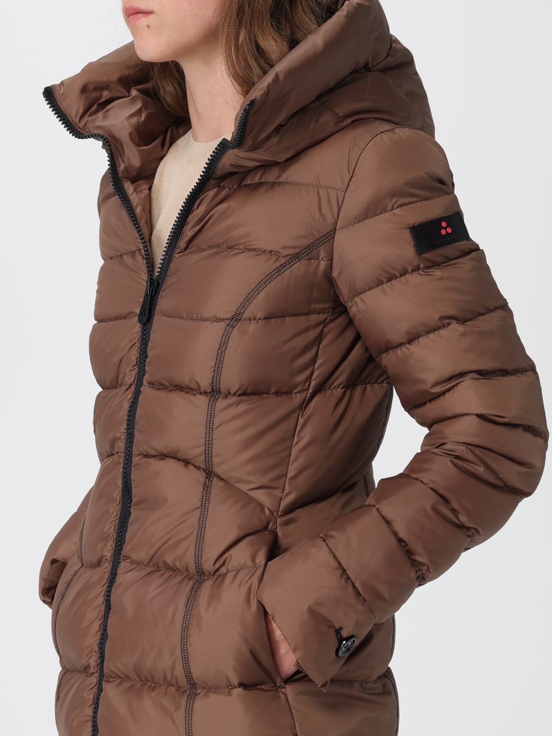 PEUTEREY CHAQUETA: Chaqueta mujer Peuterey, Marrón - Img 4