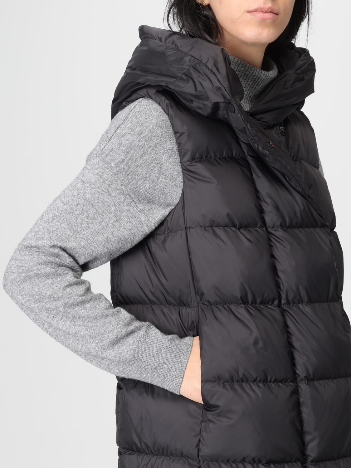 PEUTEREY CHALECO: Chaqueta mujer Peuterey, Negro - Img 4