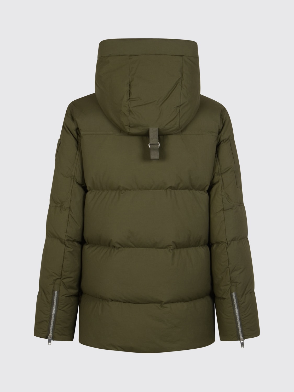 MOOSE KNUCKLES GIACCA: Piumino trapuntato Moose Knuckles in nylon riciclato, Verde - Img 2