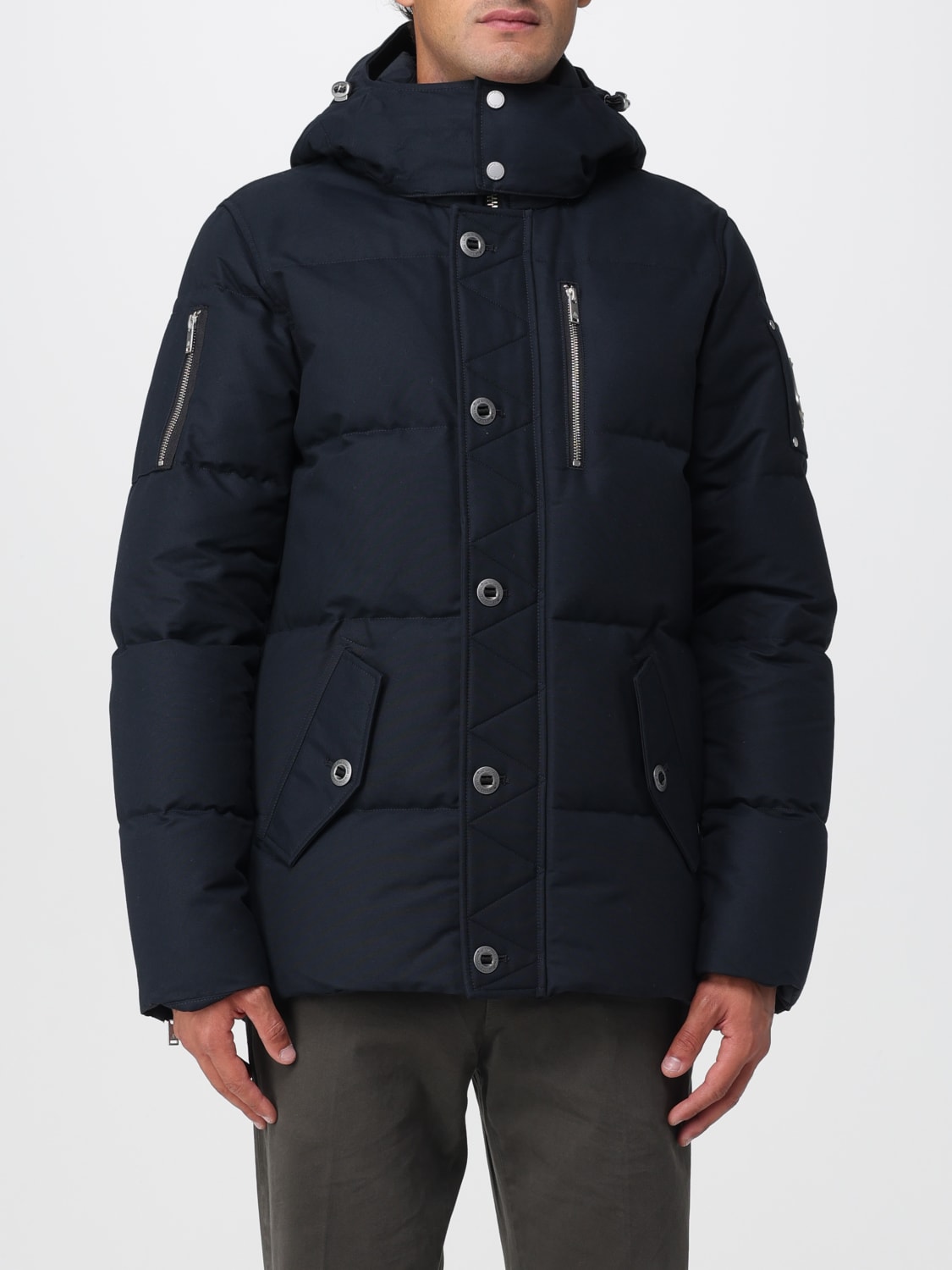 MOOSE KNUCKLES JACKE: Jacke herren Moose Knuckles, Blau - Img 1