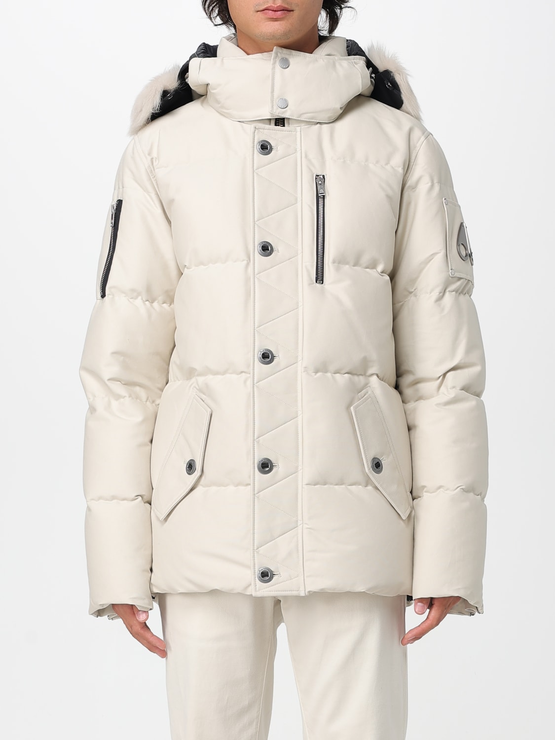 MOOSE KNUCKLES JACKET: Jacket men Moose Knuckles, Ice - Img 1