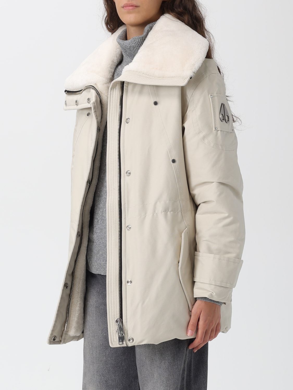 MOOSE KNUCKLES MANTEAU: Veste femme Moose Knuckles, Lait - Img 3