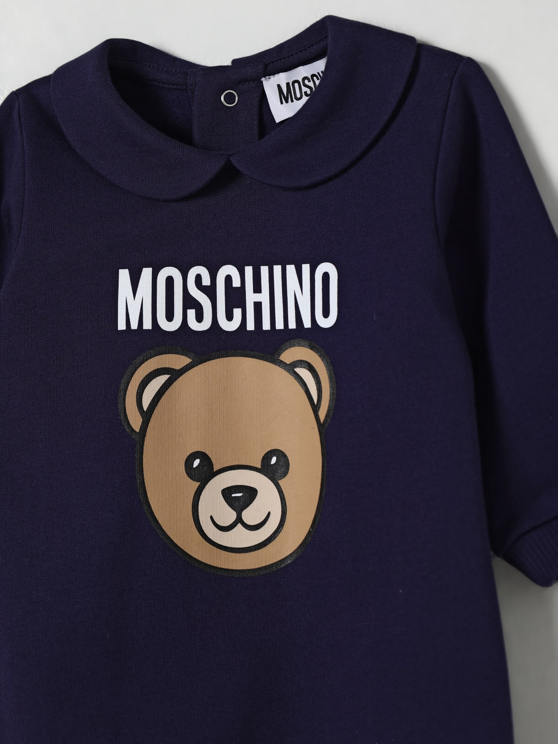 MOSCHINO TRACKSUIT: Romper kids Moschino, Blue - Img 3