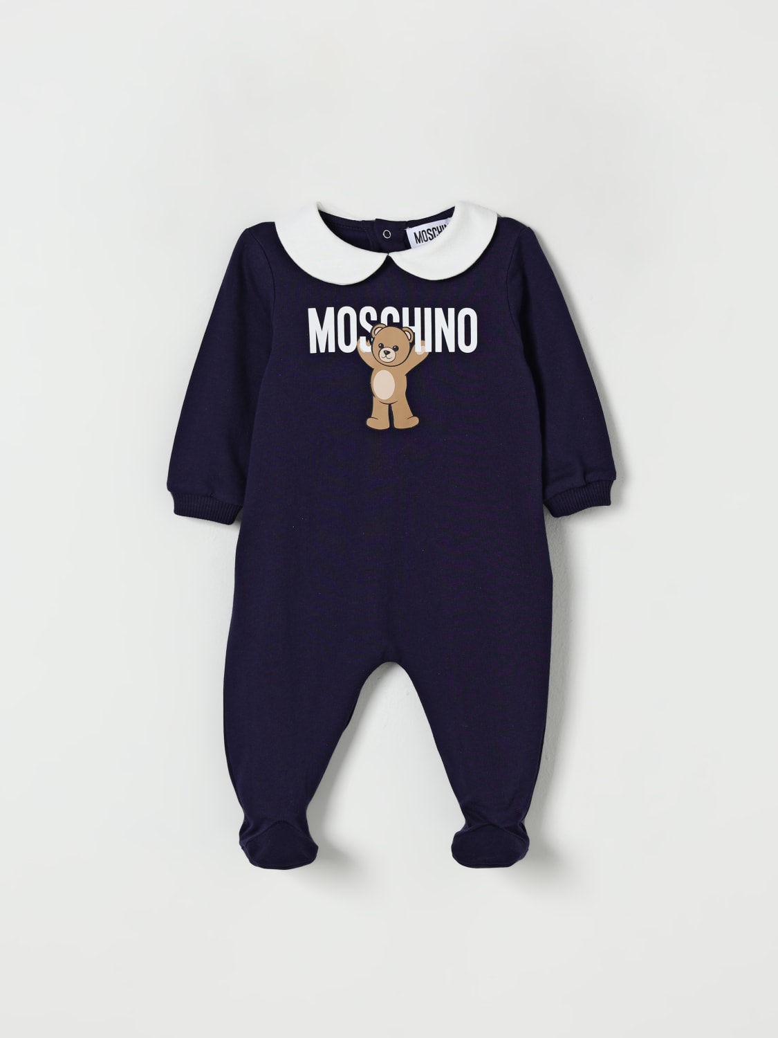 MOSCHINO КОМПЛЕКТ: Комбинезон Детское Moschino, Синий - Img 1