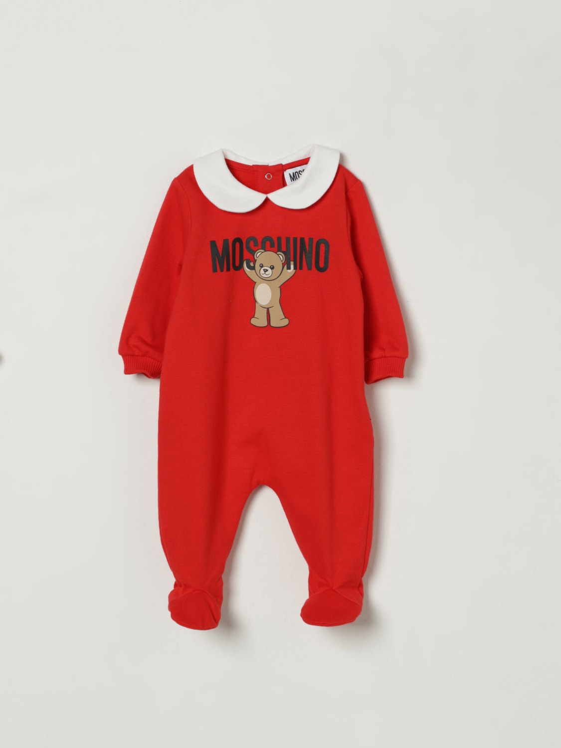 MOSCHINO TRACKSUIT: Romper kids Moschino, Red - Img 1