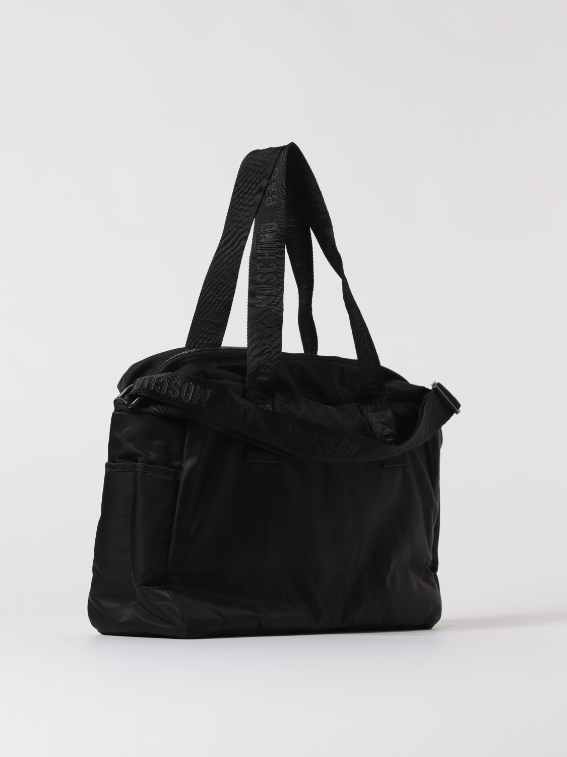 MOSCHINO BLANKET SET: Bag kids Moschino, Black - Img 2