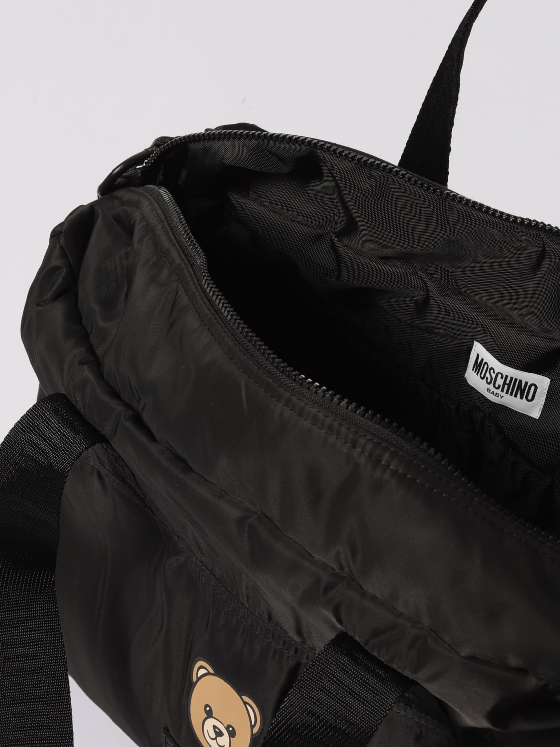 MOSCHINO BLANKET SET: Bag kids Moschino, Black - Img 4