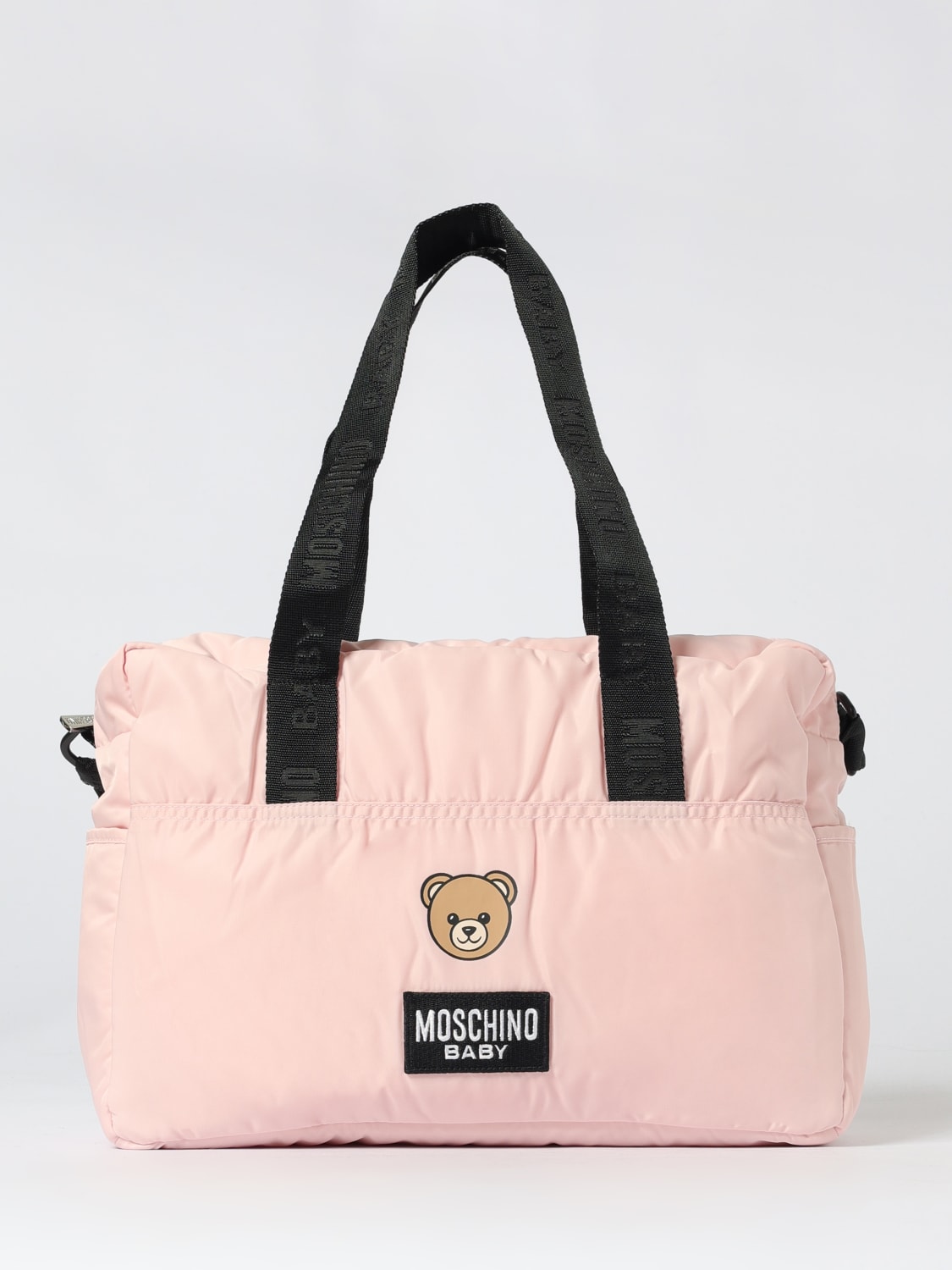 MOSCHINO BLANKET SET: Bag kids Moschino, Pink - Img 1
