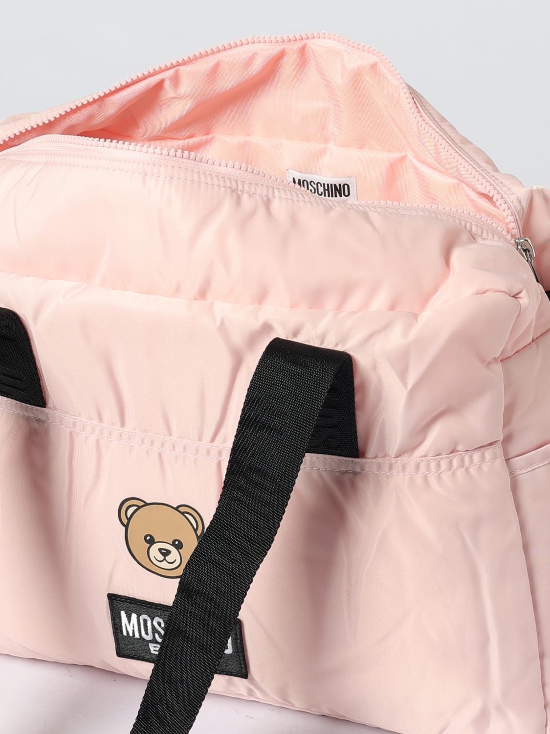 MOSCHINO BLANKET SET: Bag kids Moschino, Pink - Img 4