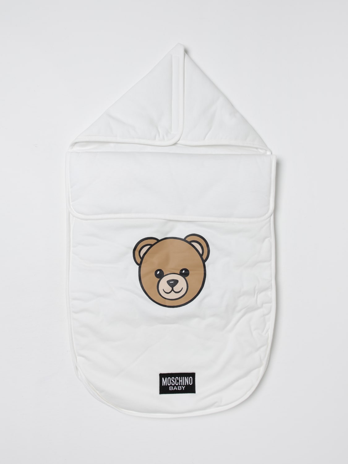 MOSCHINO BLANKET SET: Bedcovers and blankets lifestyle Moschino, Yellow Cream - Img 1