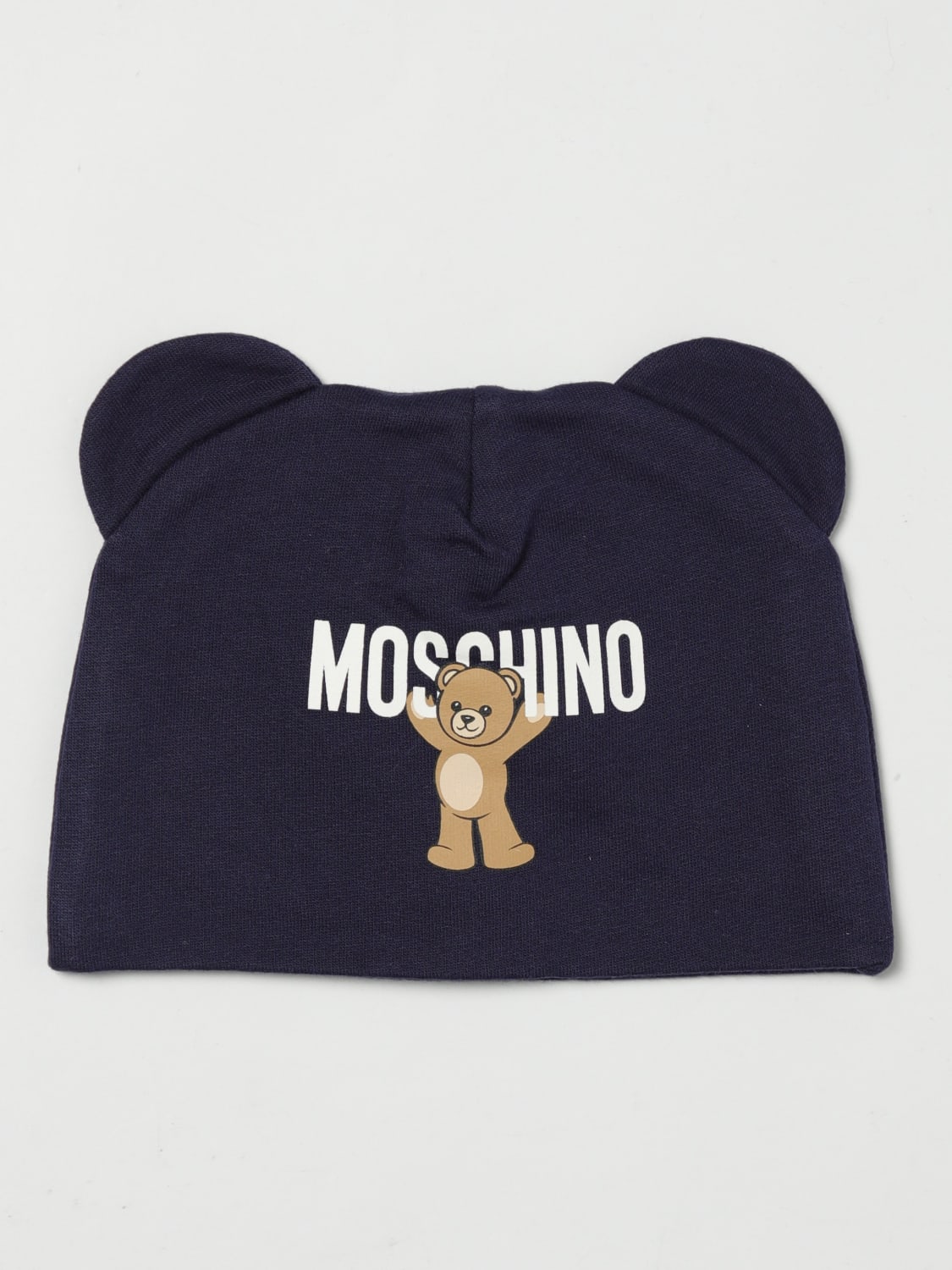MOSCHINO HAT: Hat kids Moschino, Blue - Img 1