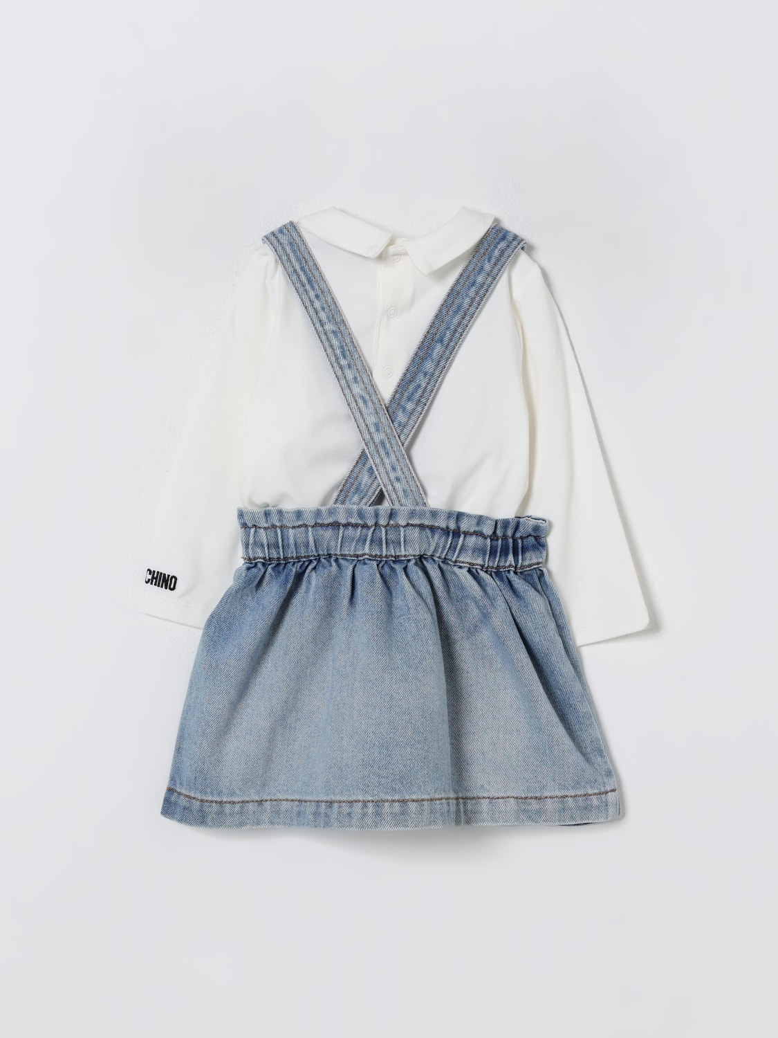 MOSCHINO JUMPSUIT: Jumpsuit kids Moschino, Denim - Img 2