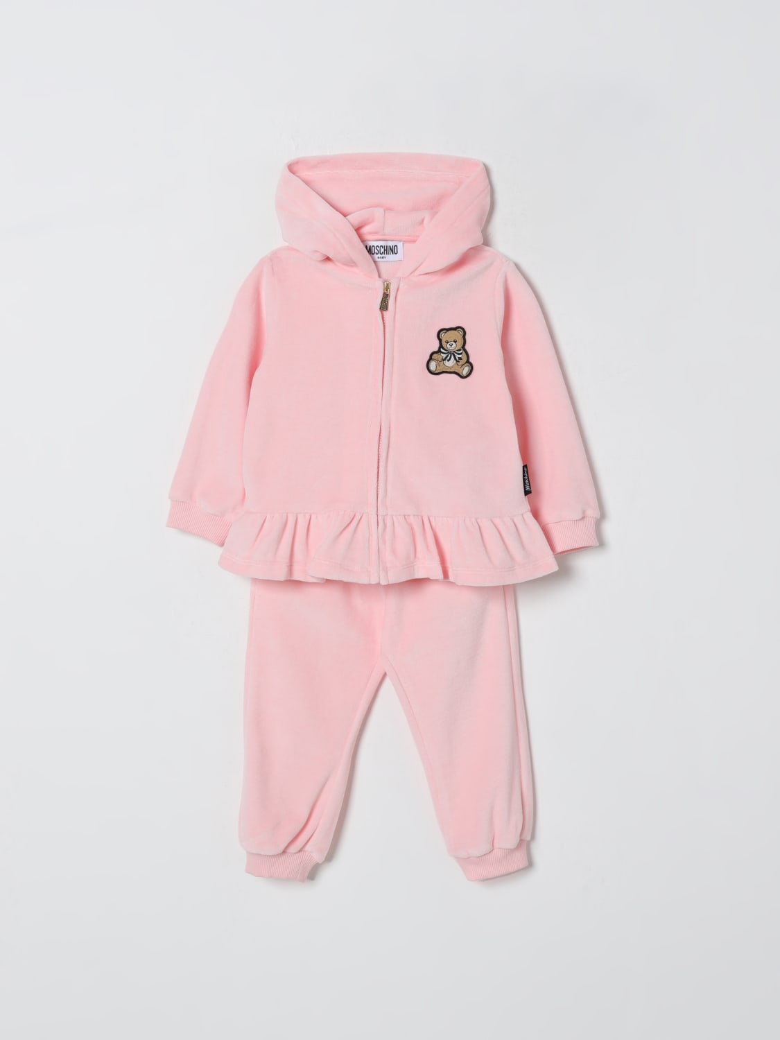 MOSCHINO JUMPSUIT: Jumpsuit kids Moschino, Pink - Img 1