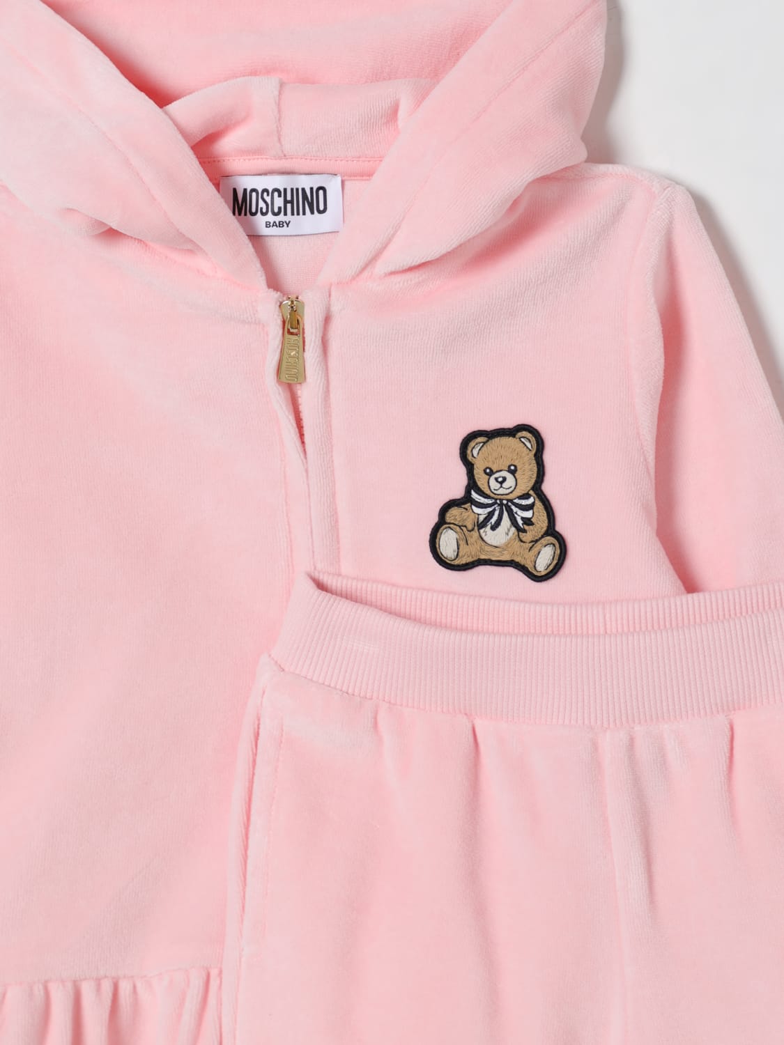 MOSCHINO JUMPSUIT: Jumpsuit kids Moschino, Pink - Img 3