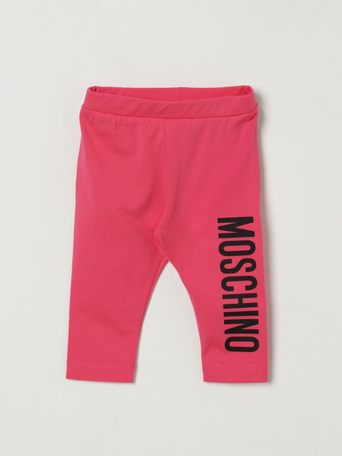 MOSCHINO PANTS: Pants kids Moschino, Blush Pink - Img 1