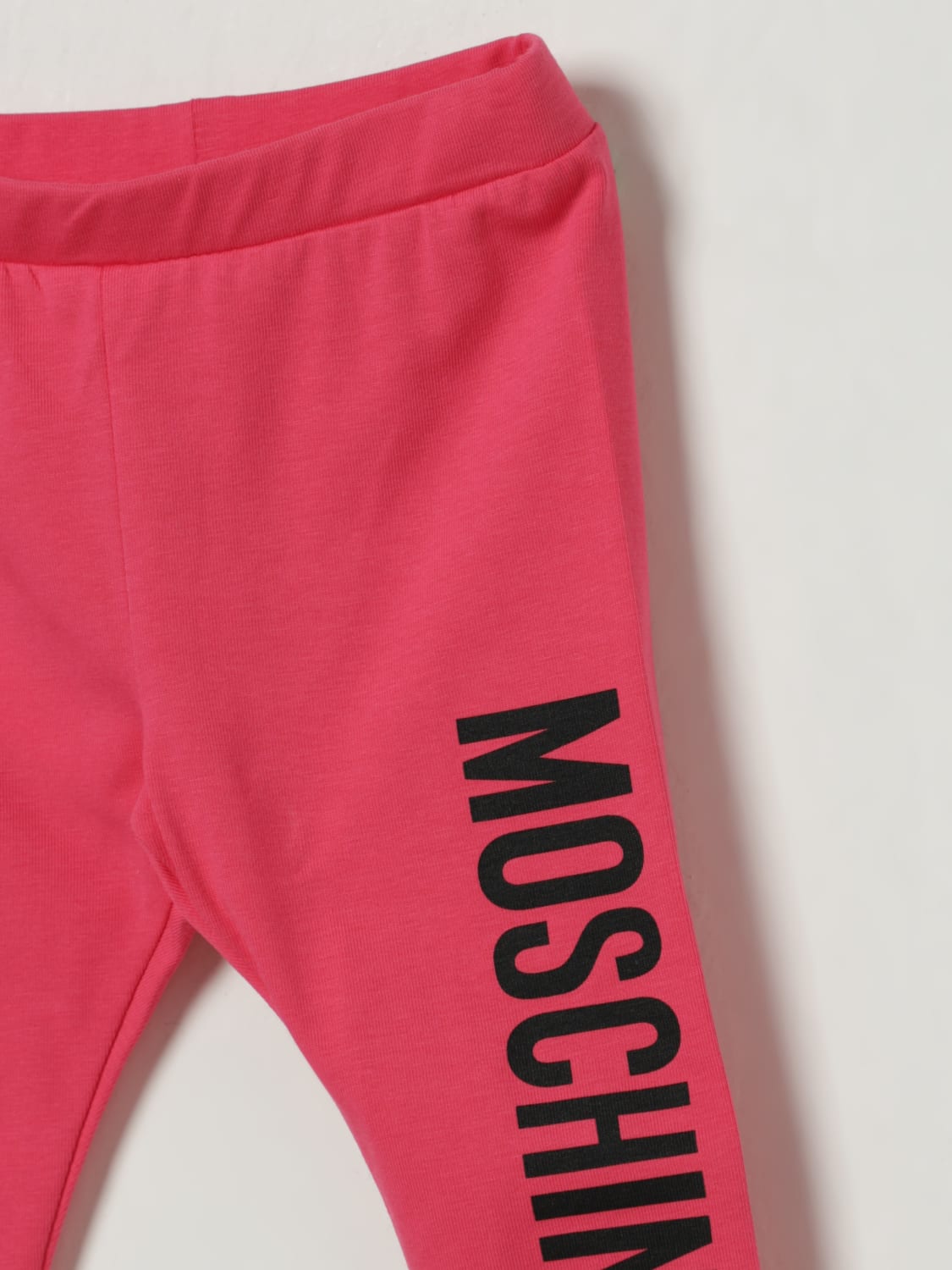 MOSCHINO PANTS: Pants kids Moschino, Blush Pink - Img 3