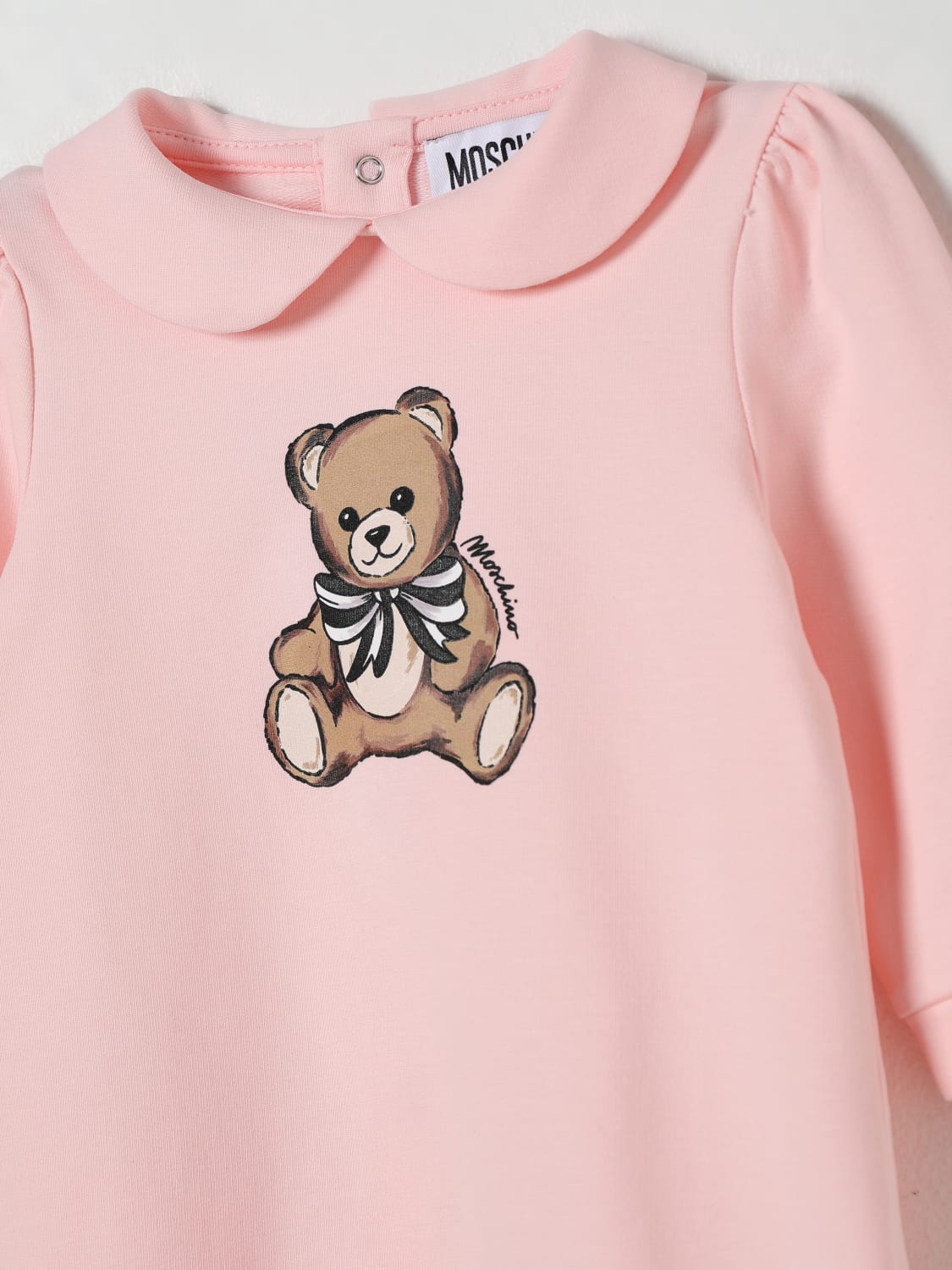 MOSCHINO TRACKSUIT: Romper kids Moschino, Pink - Img 3