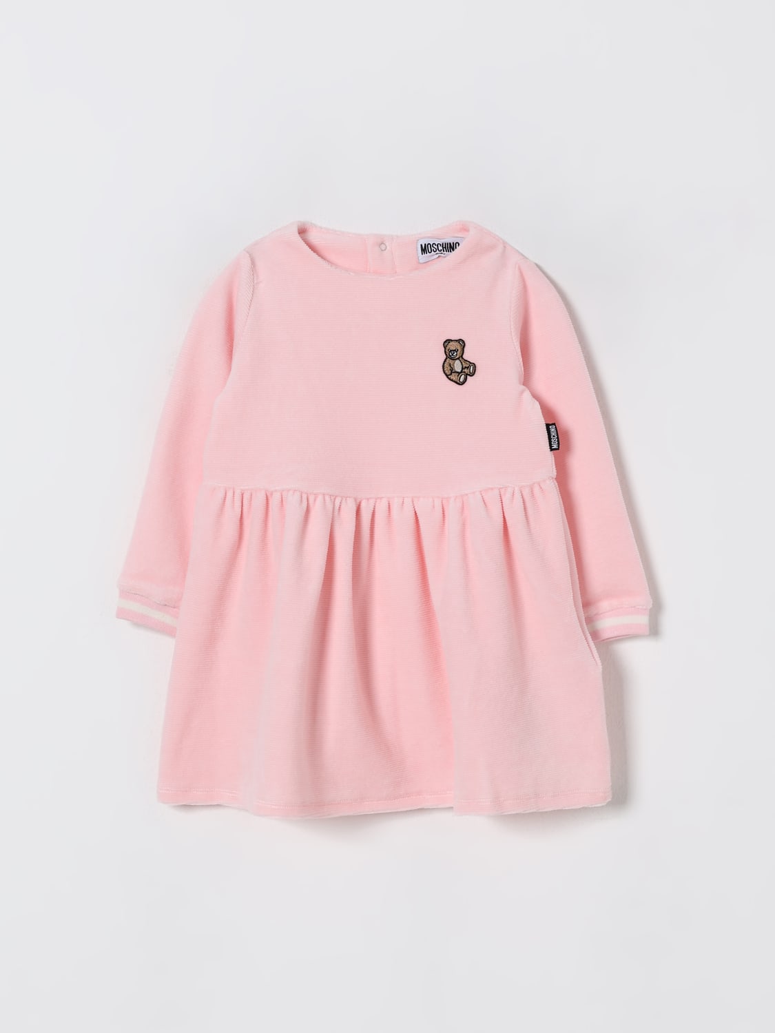 MOSCHINO ROMPER: Romper kids Moschino, Pink - Img 1