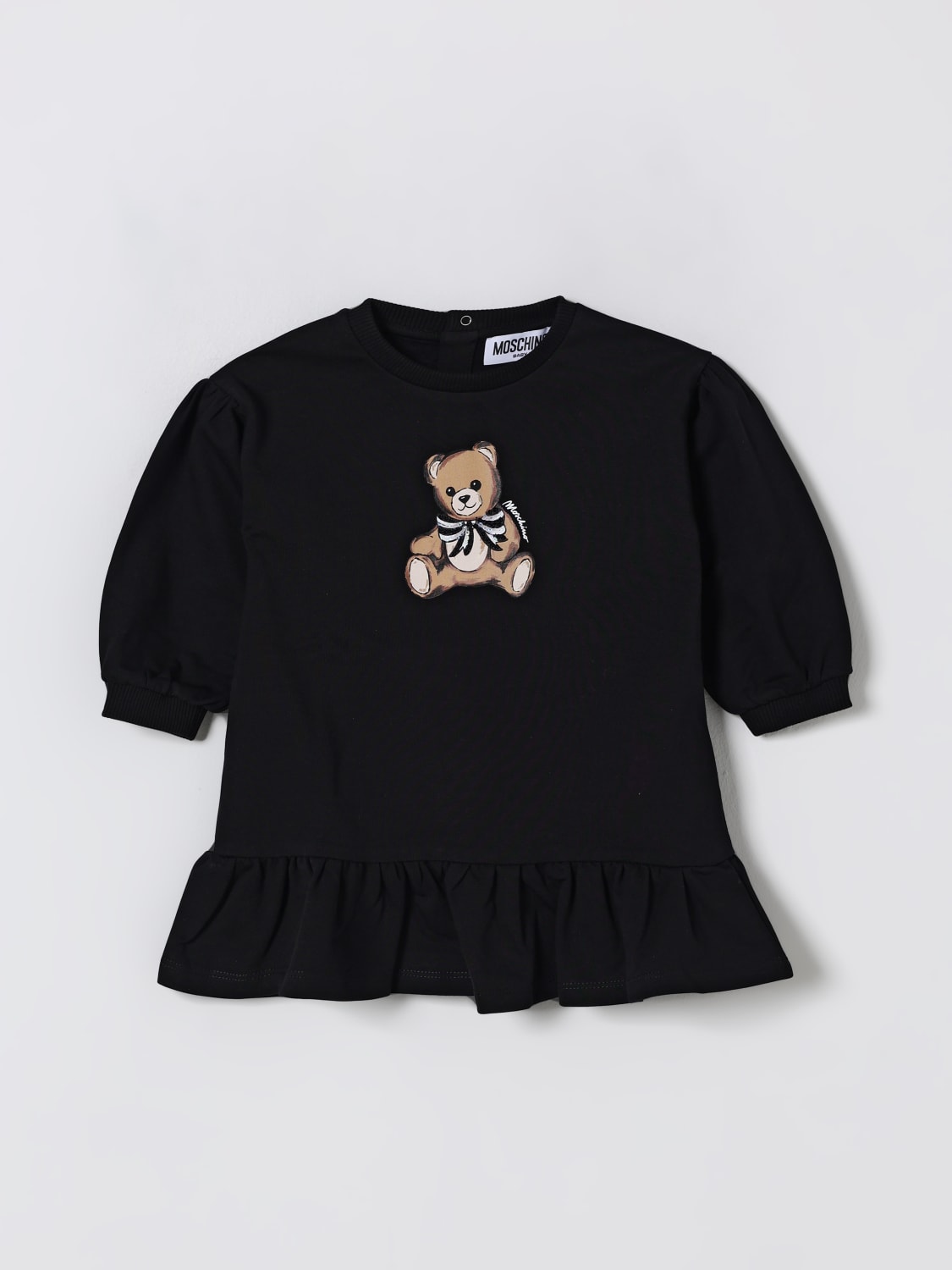 MOSCHINO ROMPER: Romper kids Moschino, Black - Img 1