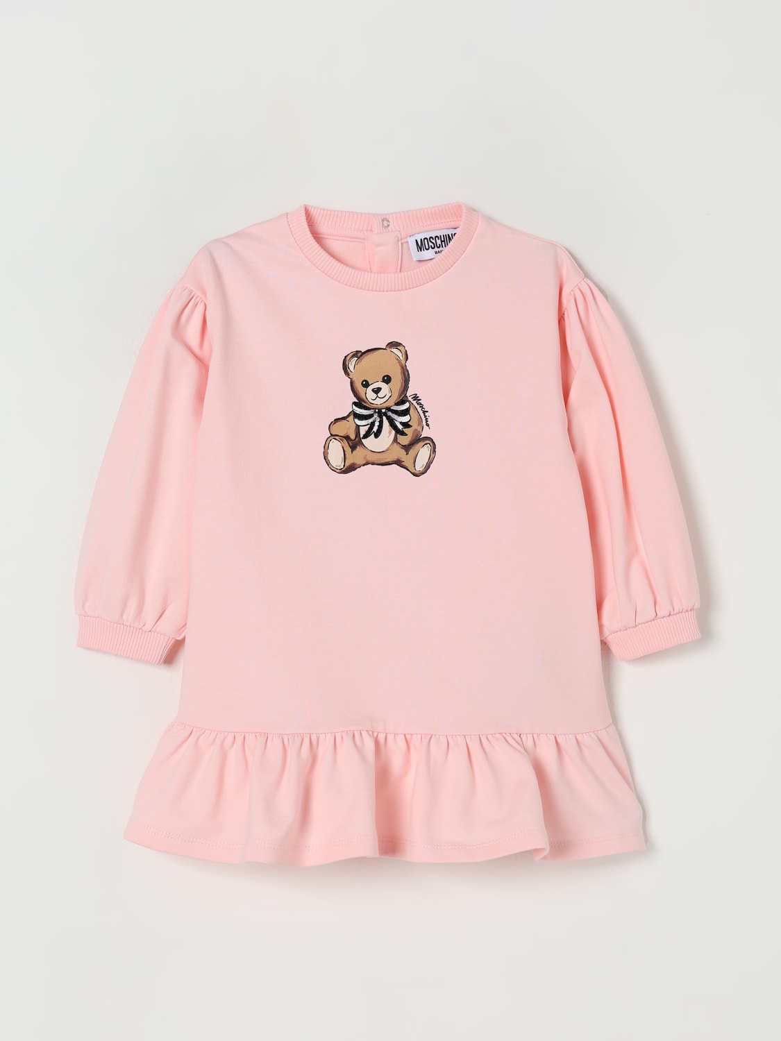 MOSCHINO ROMPER: Romper kids Moschino, Pink - Img 1