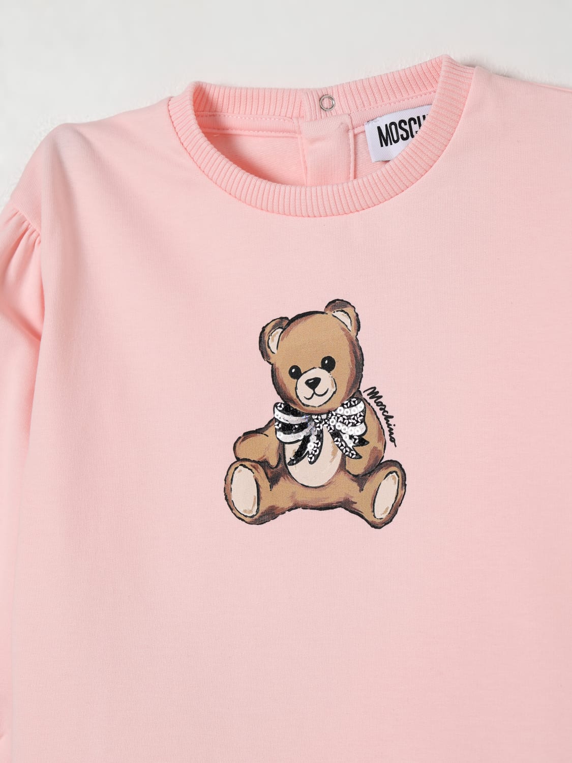 MOSCHINO ROMPER: Romper kids Moschino, Pink - Img 3