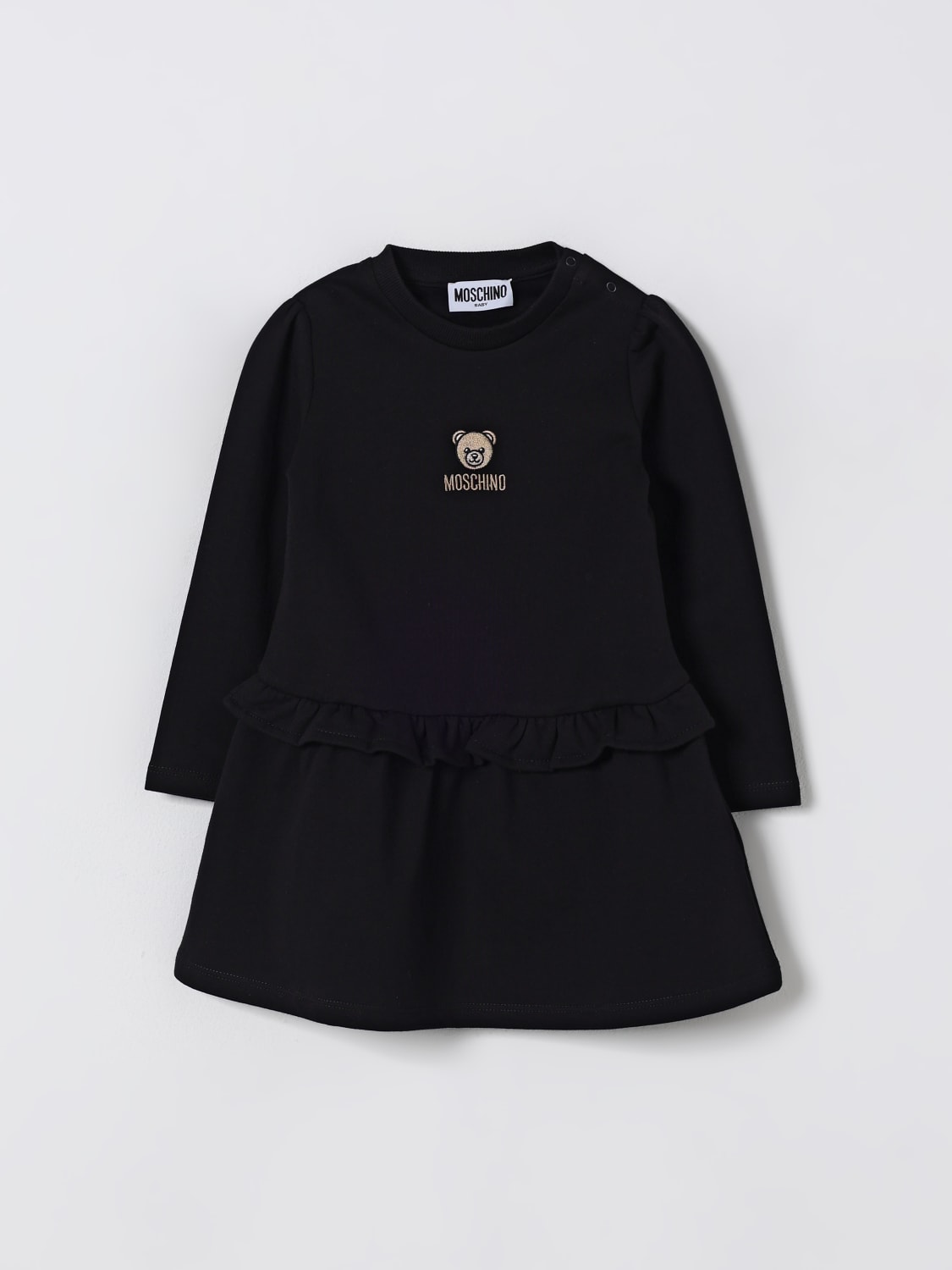 MOSCHINO ROMPER: Romper kids Moschino, Black - Img 1