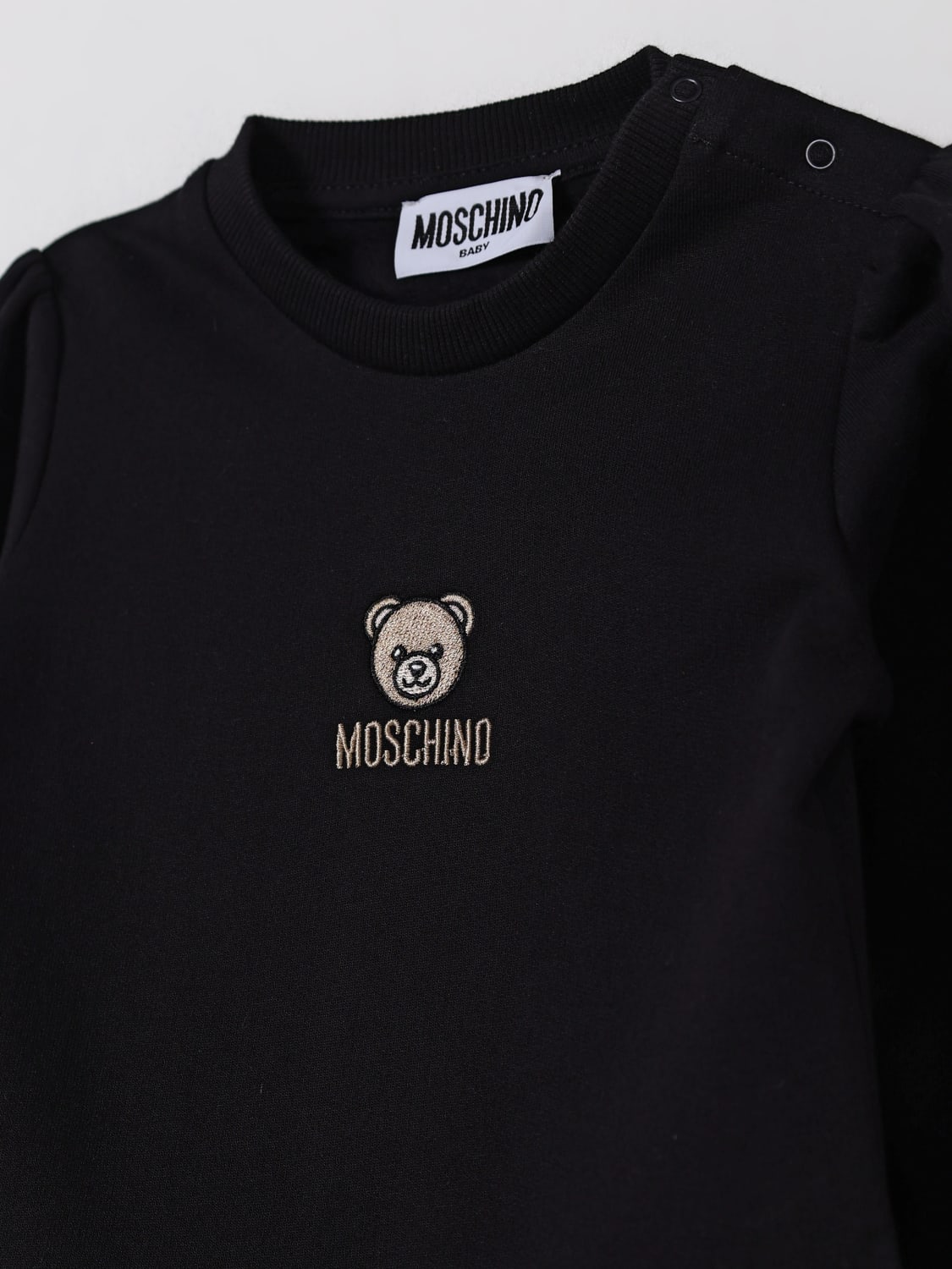 MOSCHINO ROMPER: Romper kids Moschino, Black - Img 3