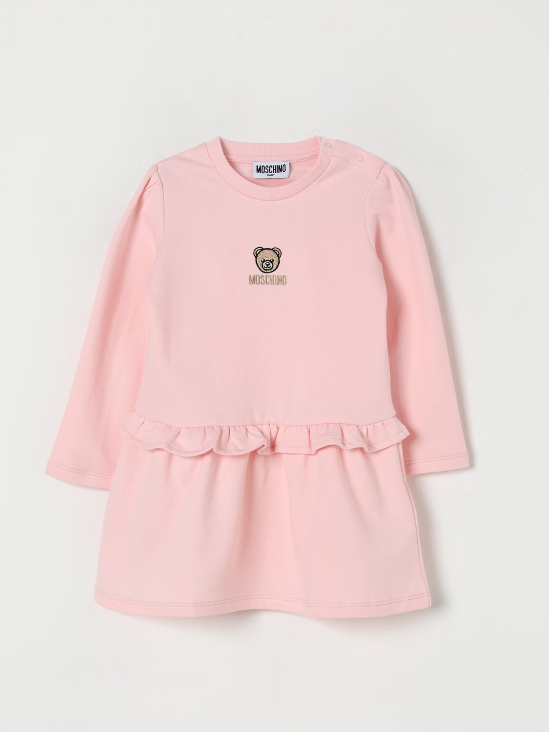 MOSCHINO ROMPER: Romper kids Moschino, Pink - Img 1