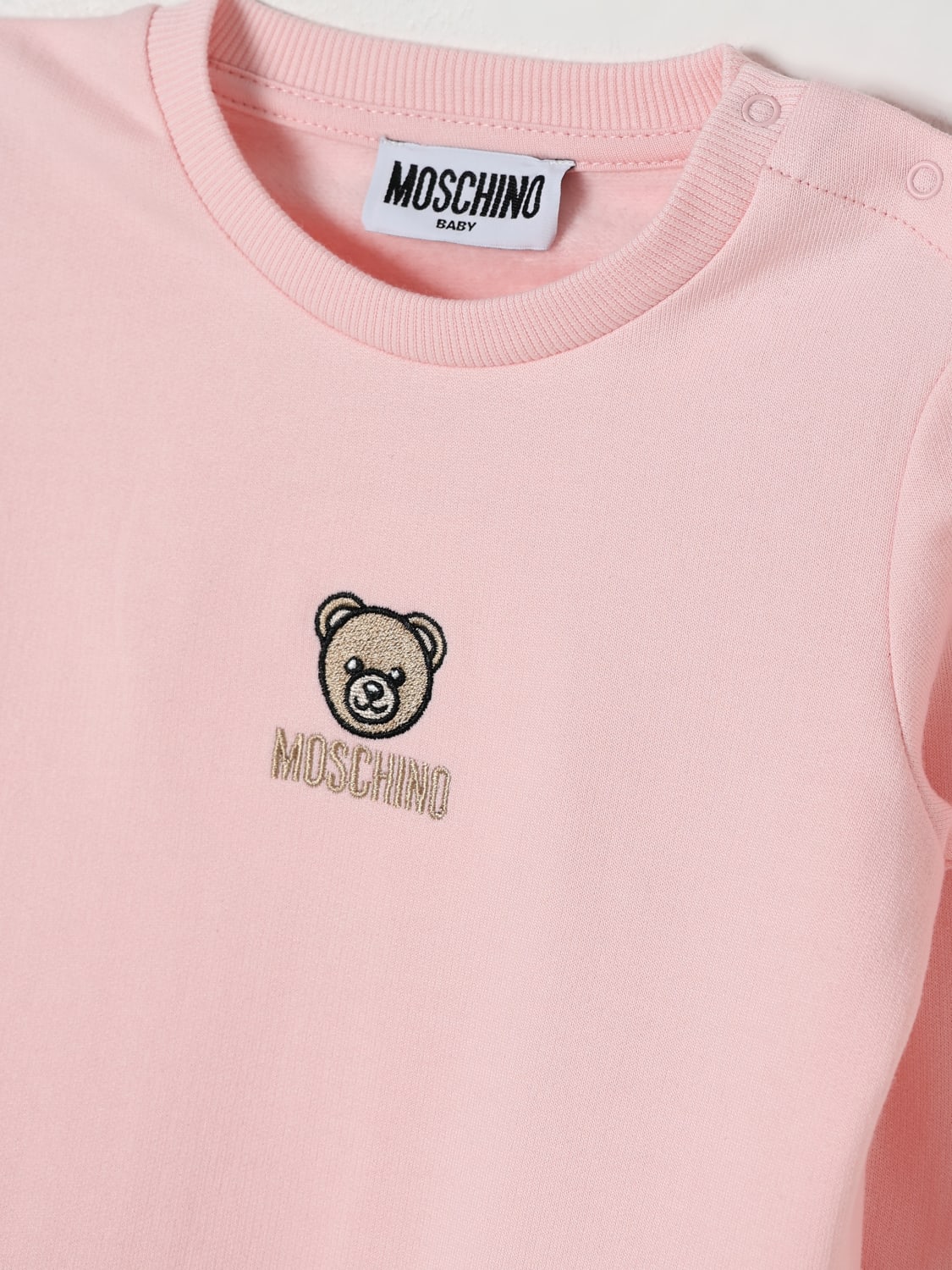 MOSCHINO ROMPER: Romper kids Moschino, Pink - Img 3