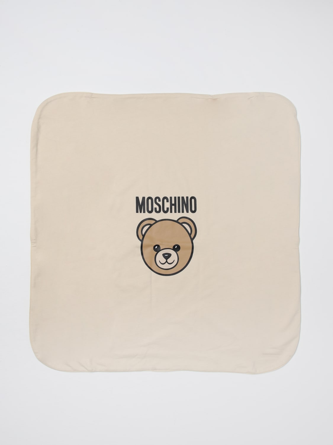MOSCHINO BEDCOVERS AND BLANKETS: Bedcovers and blankets lifestyle Moschino, Beige - Img 2