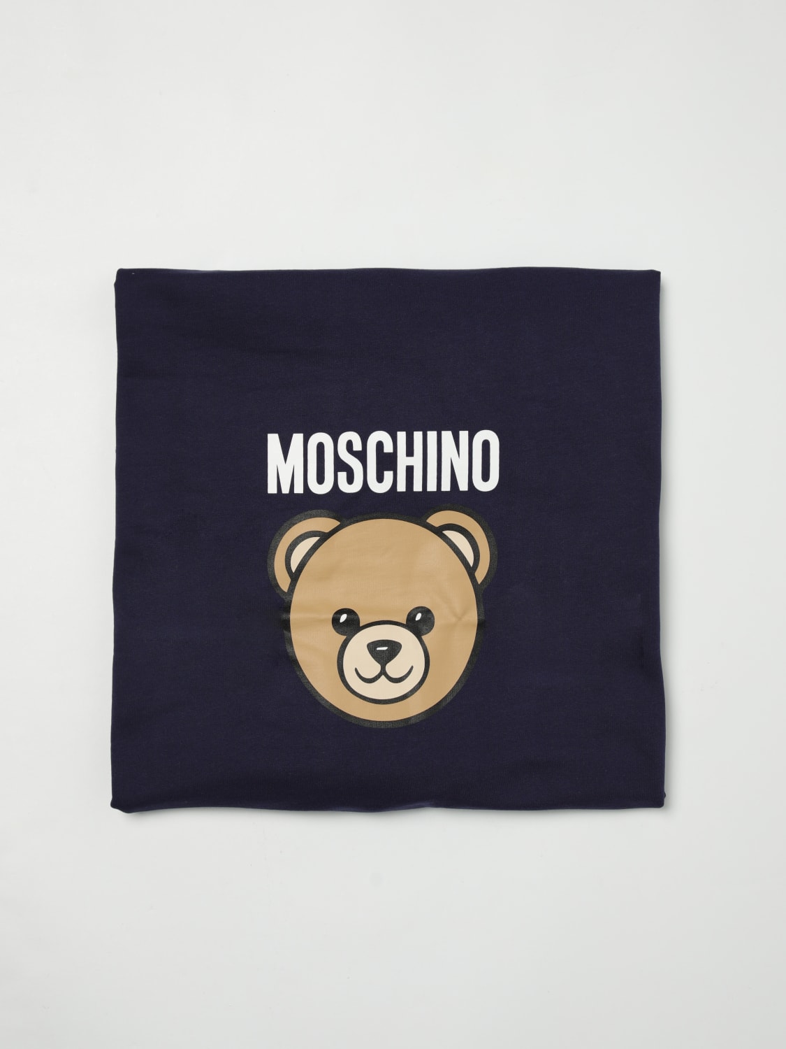 MOSCHINO BEDCOVERS AND BLANKETS: Bedcovers and blankets lifestyle Moschino, Navy - Img 1