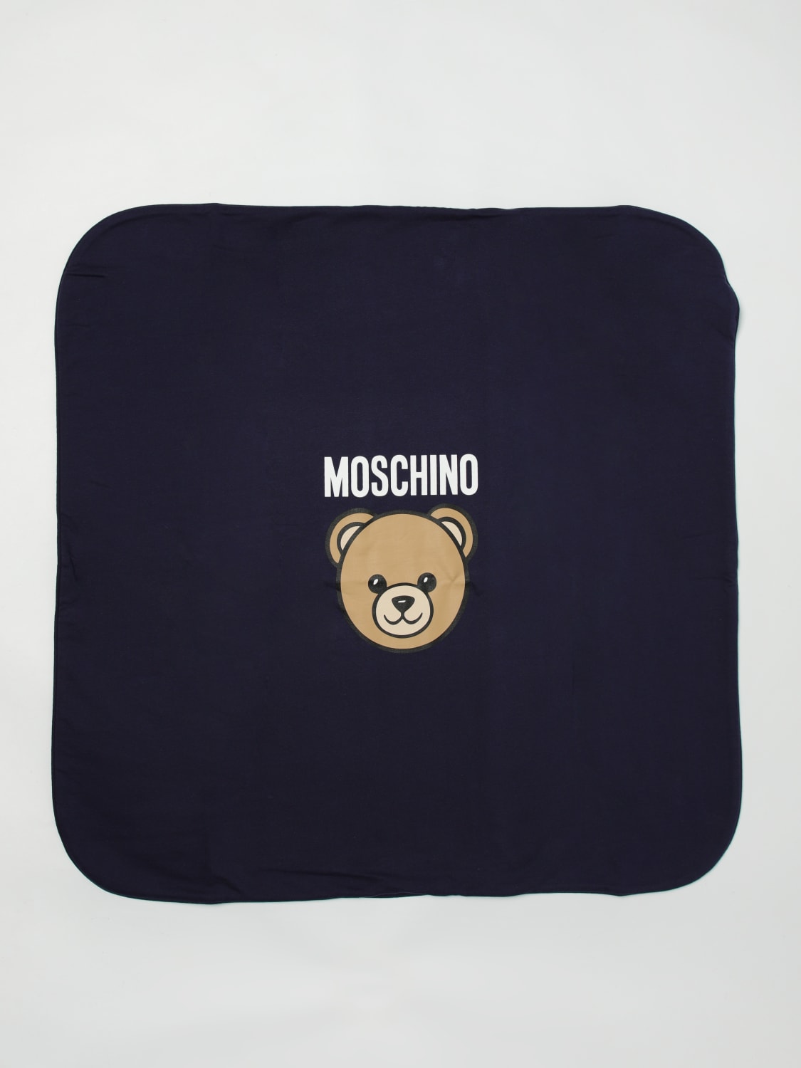 MOSCHINO BEDCOVERS AND BLANKETS: Bedcovers and blankets lifestyle Moschino, Navy - Img 2