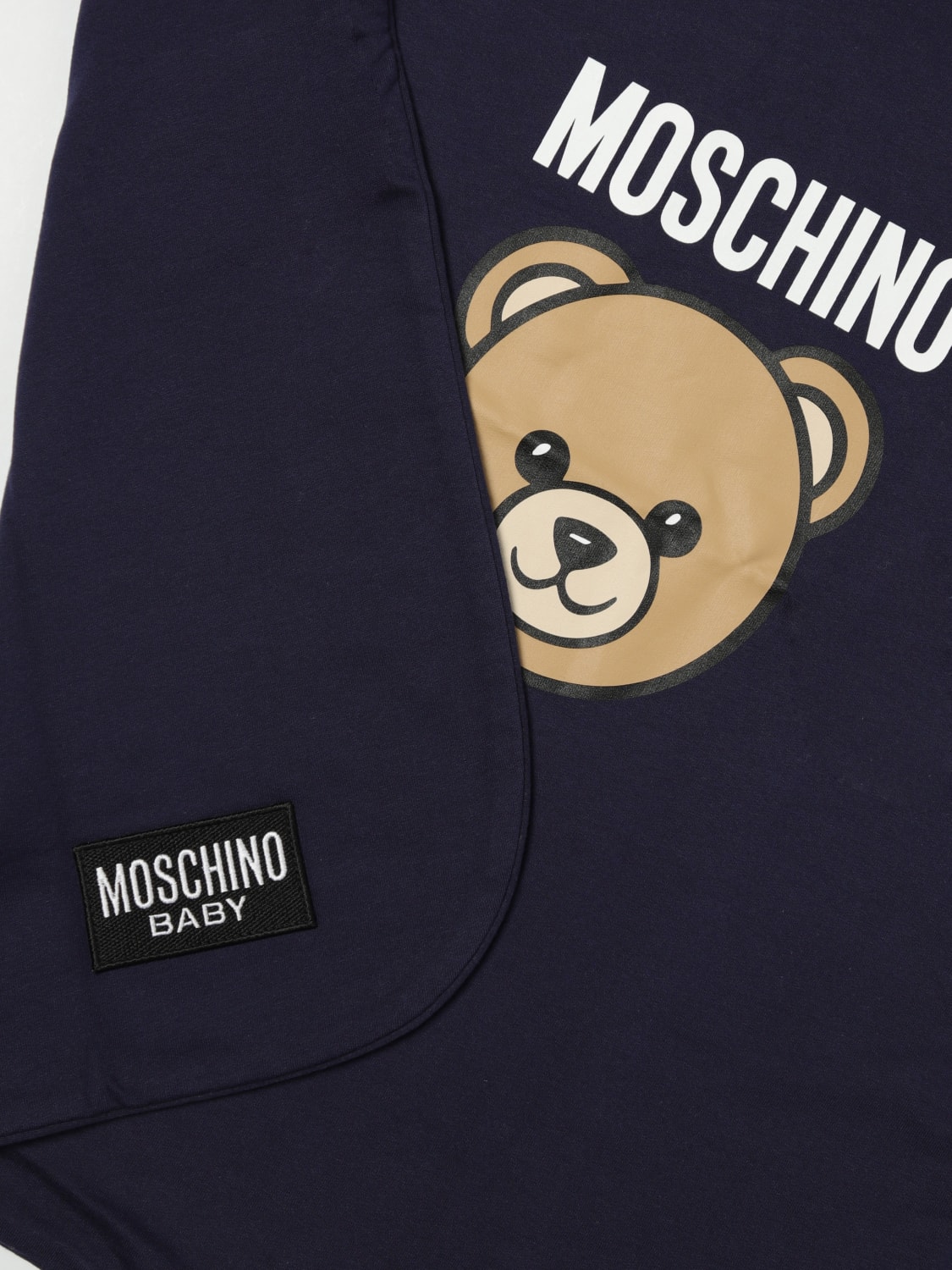 MOSCHINO BEDCOVERS AND BLANKETS: Bedcovers and blankets lifestyle Moschino, Navy - Img 3