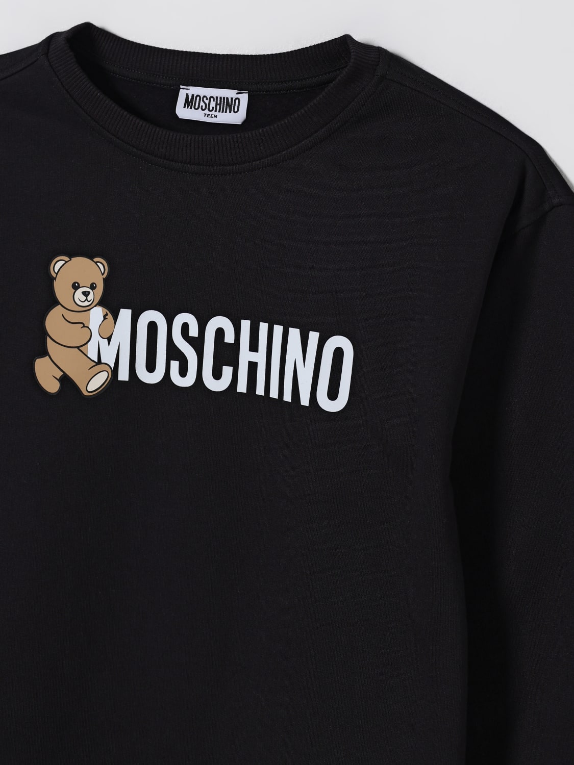 MOSCHINO DRESS: Dress kids Moschino, Black - Img 3