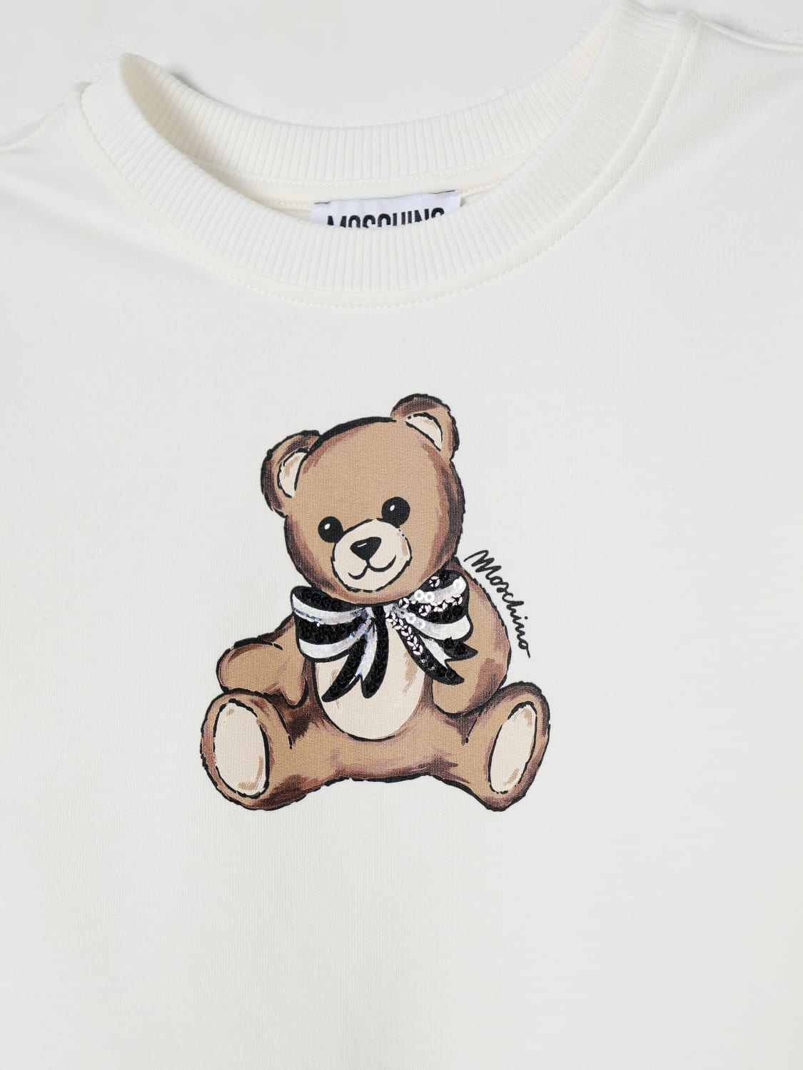 MOSCHINO KLEID: Kleid kinder Moschino, Weiß - Img 3