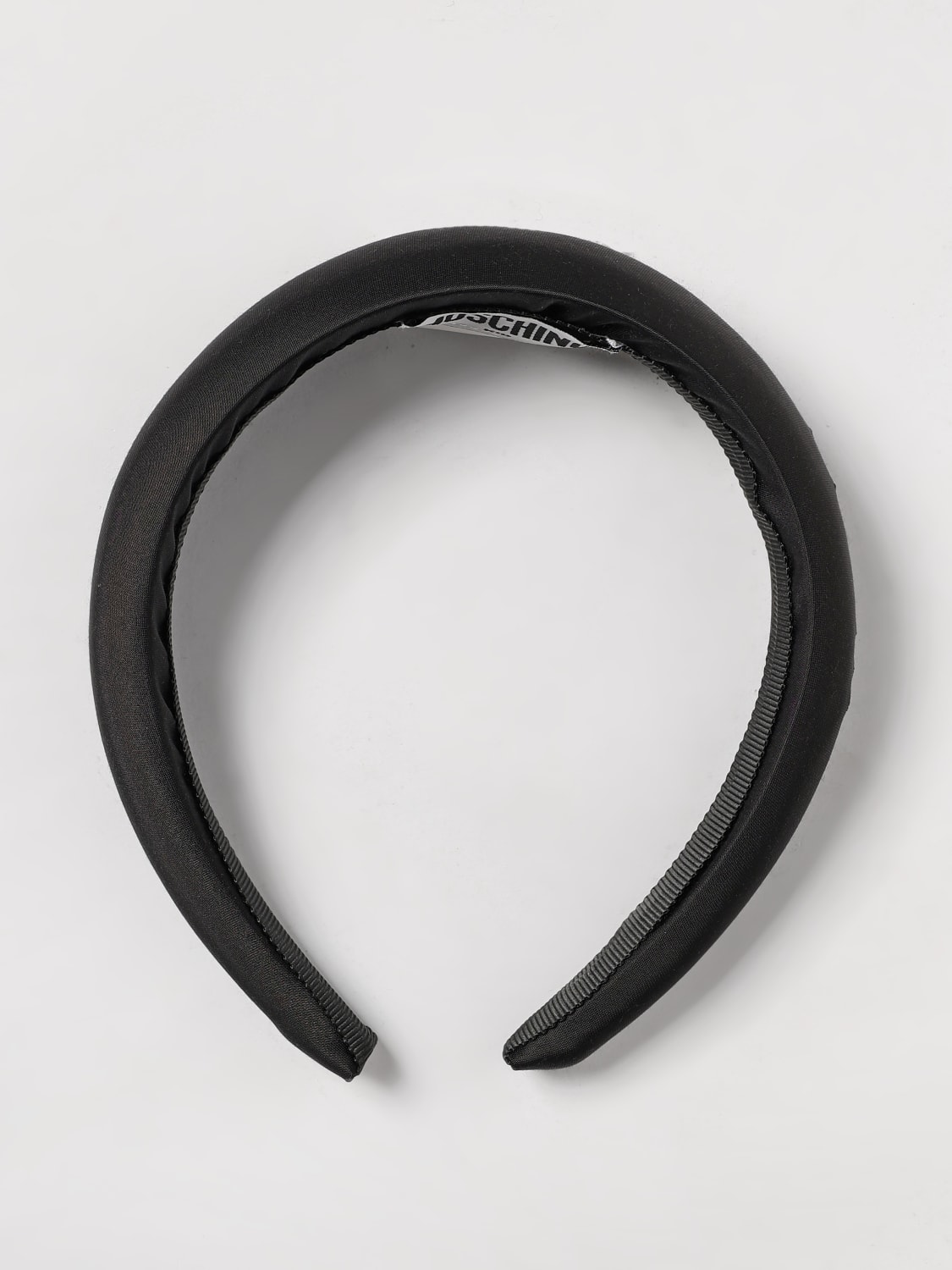 MOSCHINO HAIRBAND: Hair clip kids Moschino, Black - Img 1