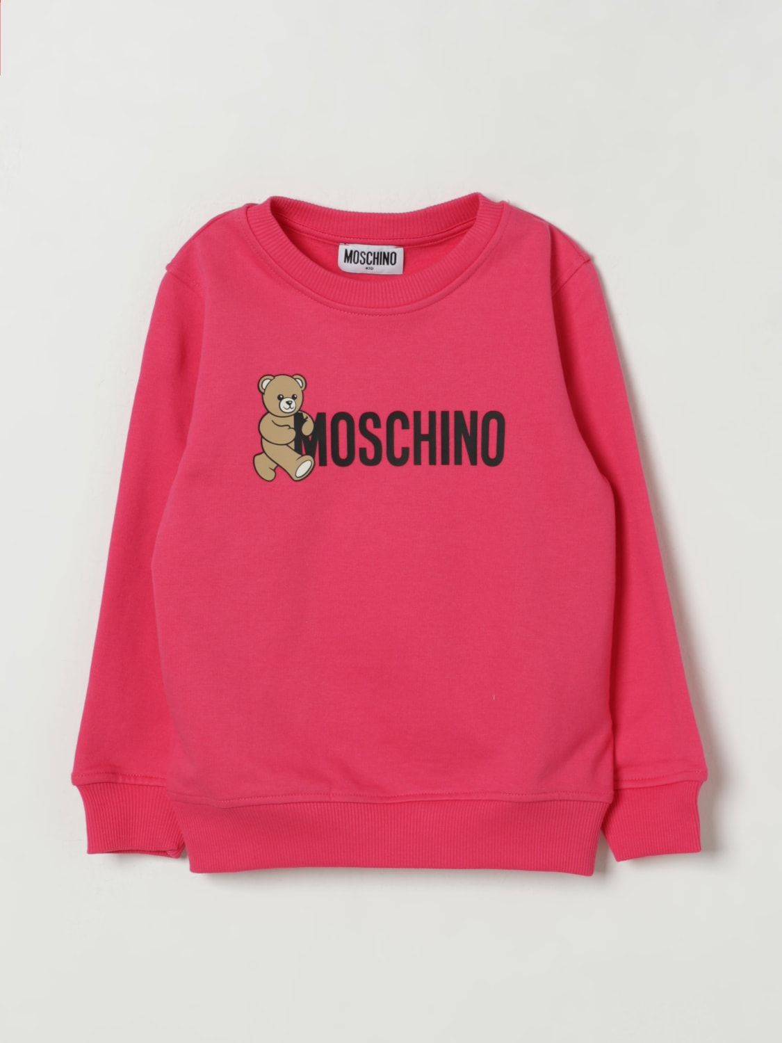 MOSCHINO SWEATER: Sweater kids Moschino, Pink - Img 1