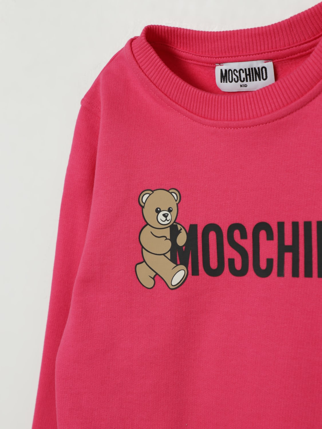 MOSCHINO SWEATER: Sweater kids Moschino, Pink - Img 3