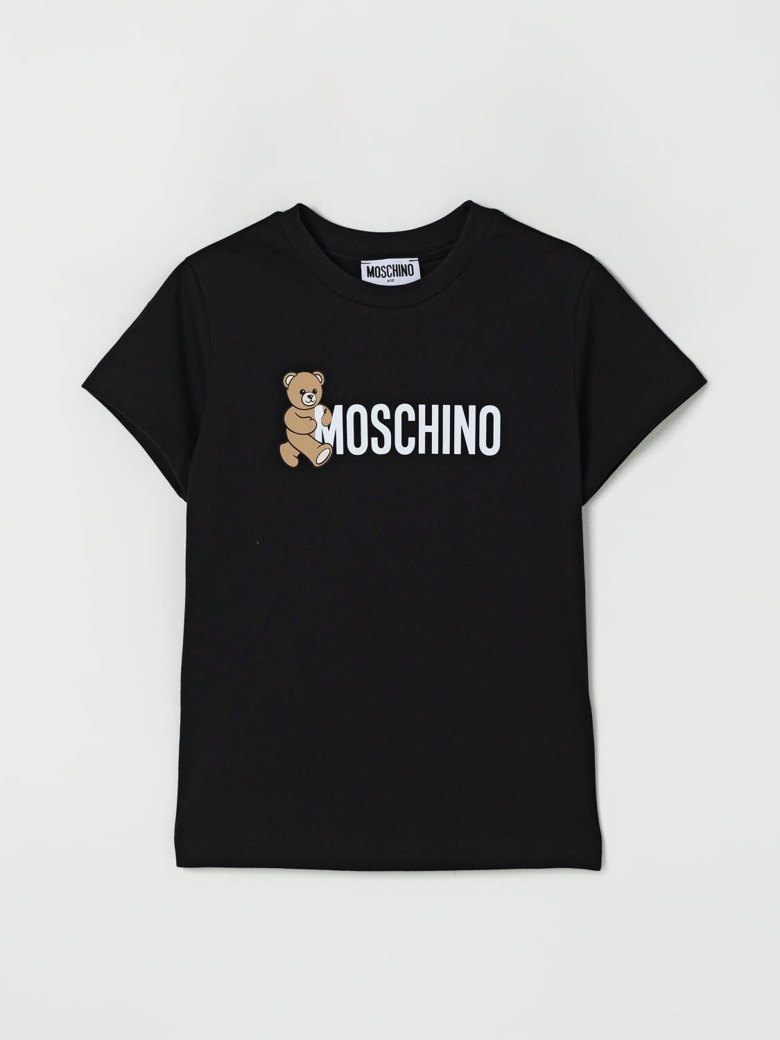 MOSCHINO T-SHIRT: T-shirt kids Moschino, Black - Img 1