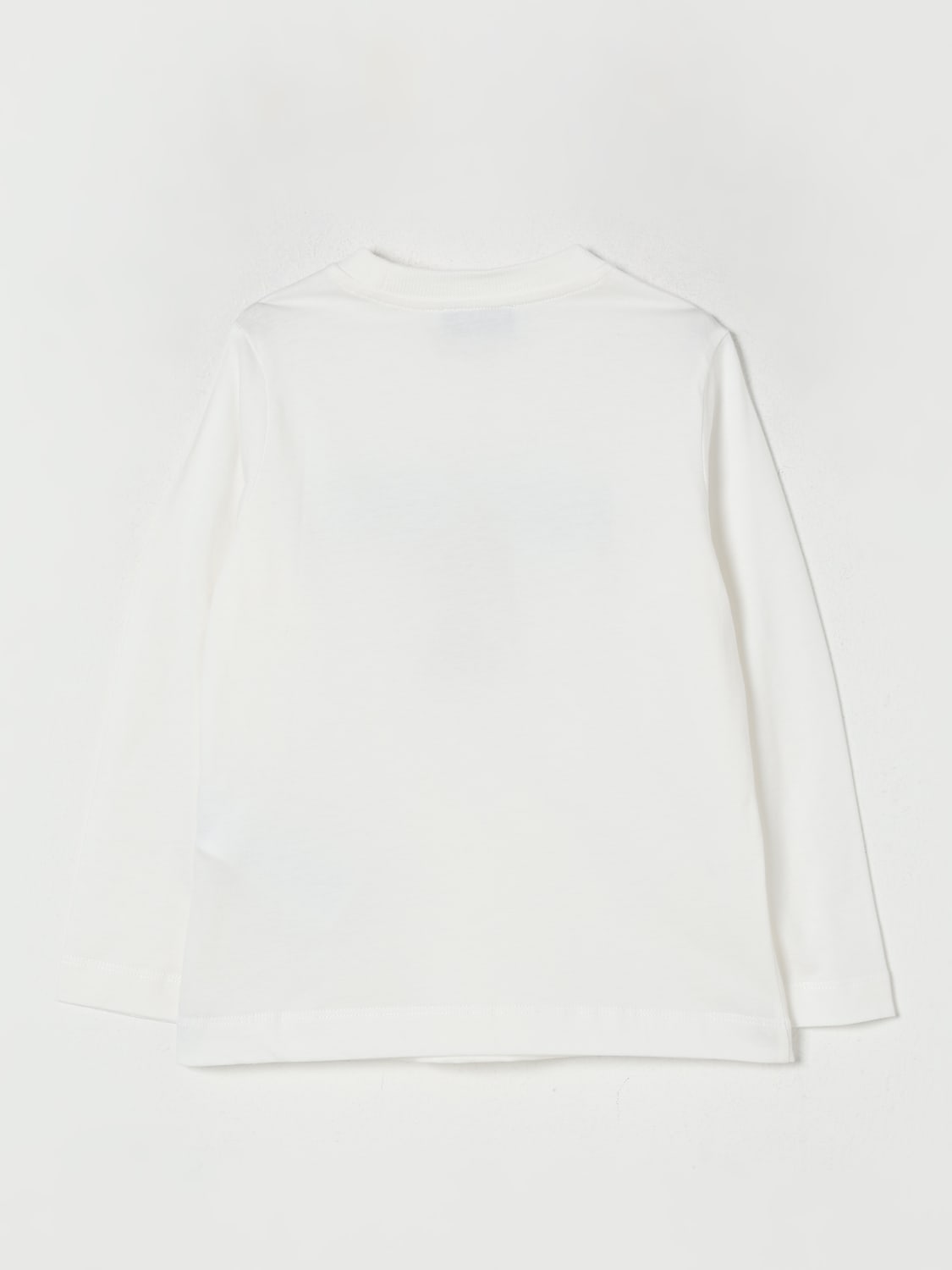 MOSCHINO T-SHIRT: T-shirt kids Moschino, Yellow Cream - Img 2