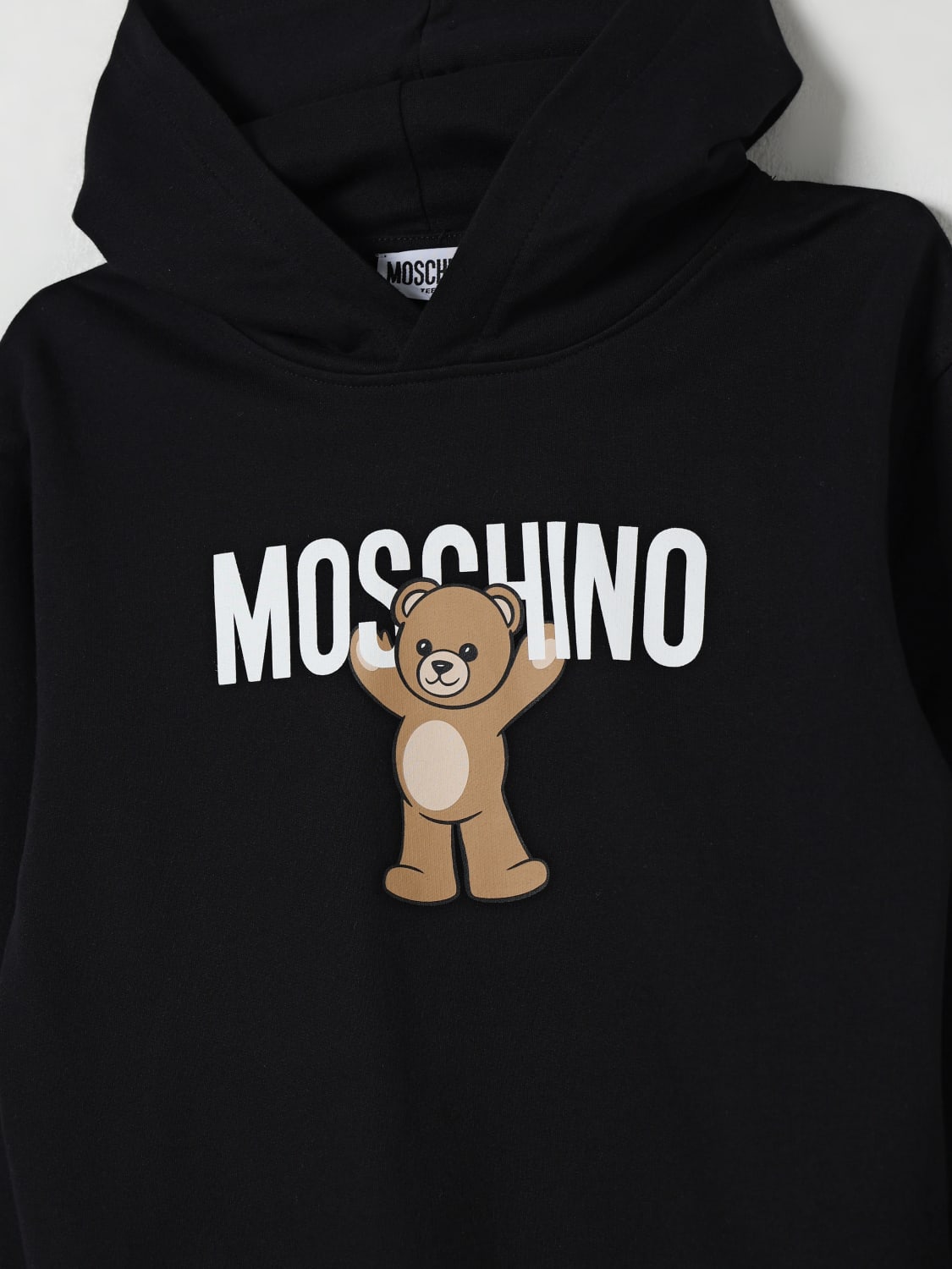 MOSCHINO SWEATER: Sweater kids Moschino, Black - Img 3