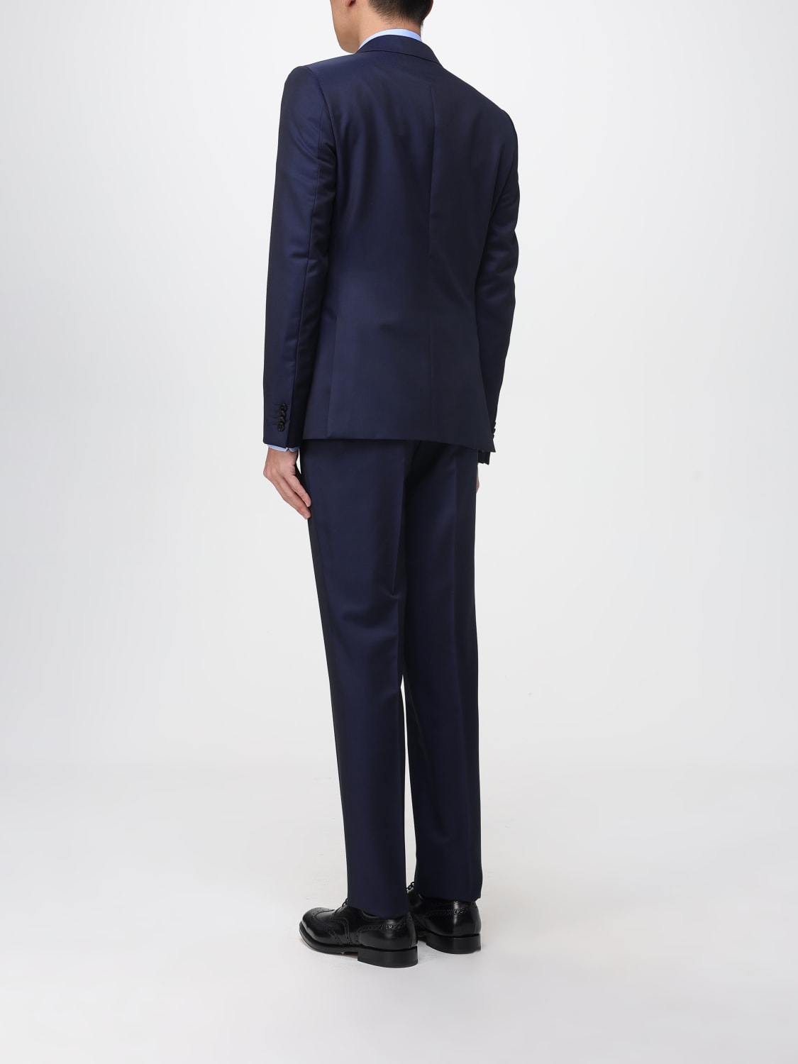 ZEGNA SUIT: Suit men Zegna, Navy - Img 3